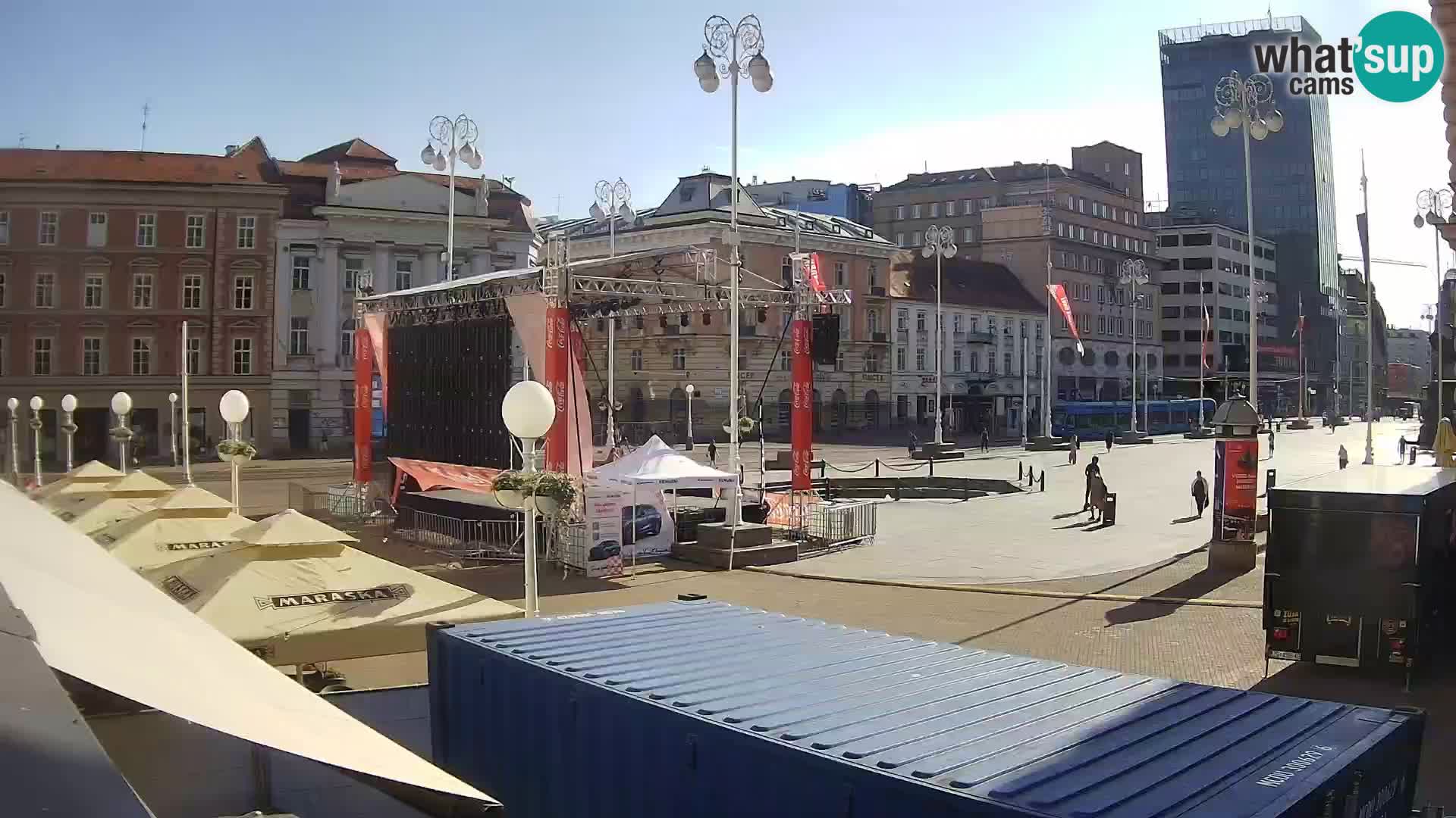 Zagreb Livecam – Bana Jelačić square