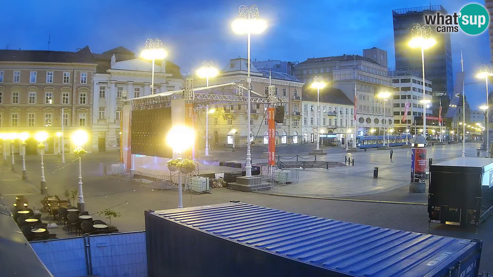Zagreb Livecam – Bana Jelačić square