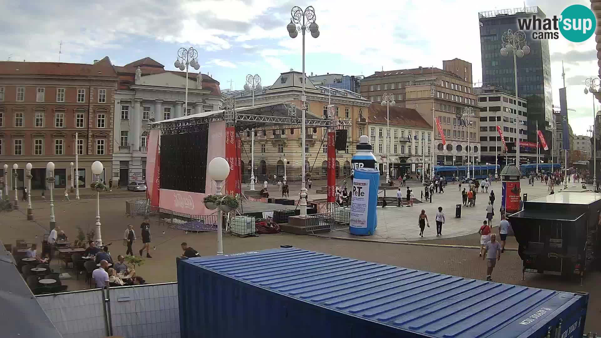 Zagreb Livecam – Bana Jelačić square