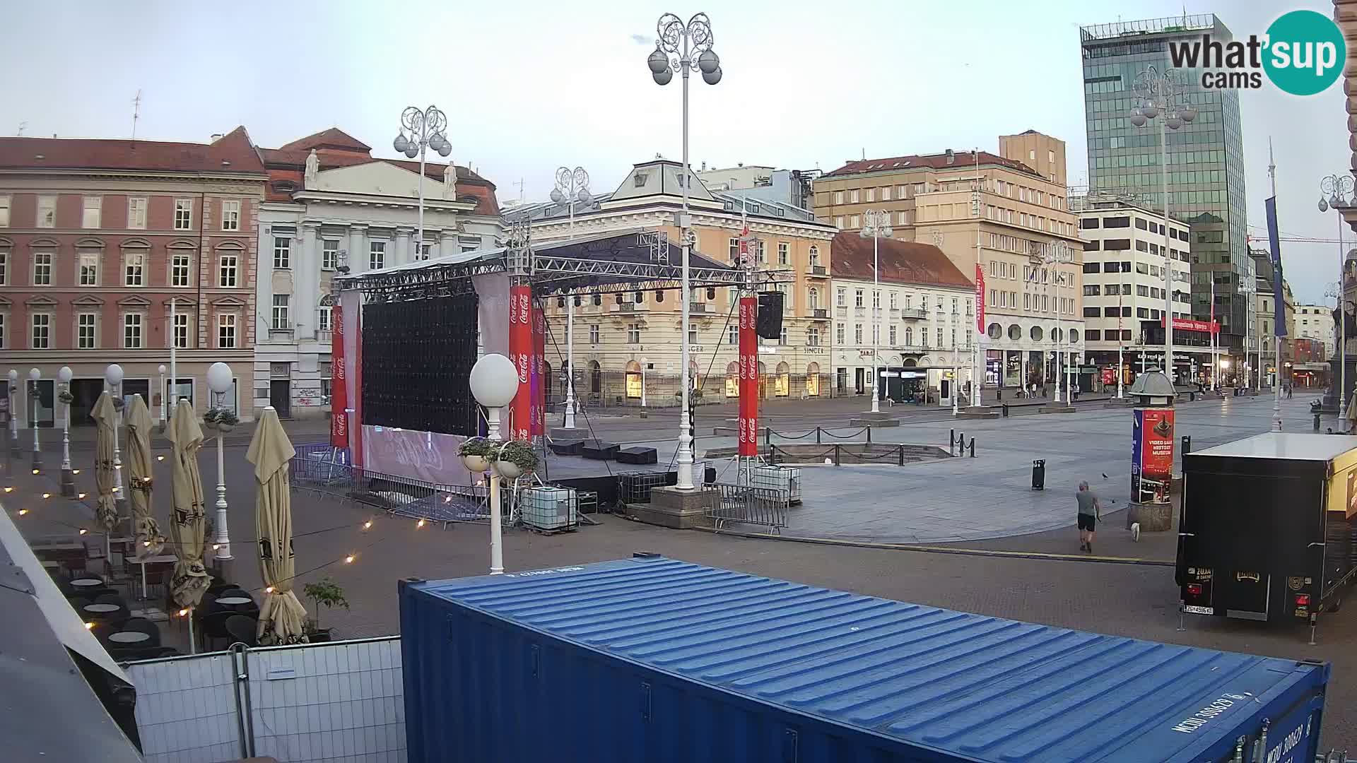 Zagreb Livecam – Bana Jelačić square