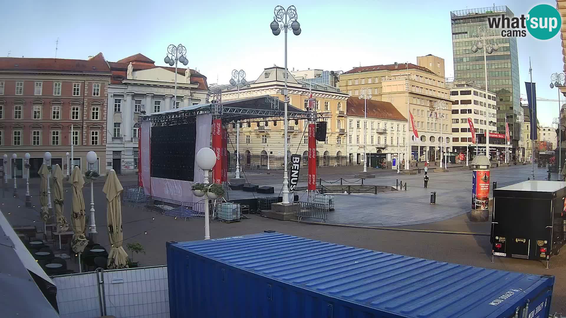 Zagreb Livecam – Bana Jelačić square