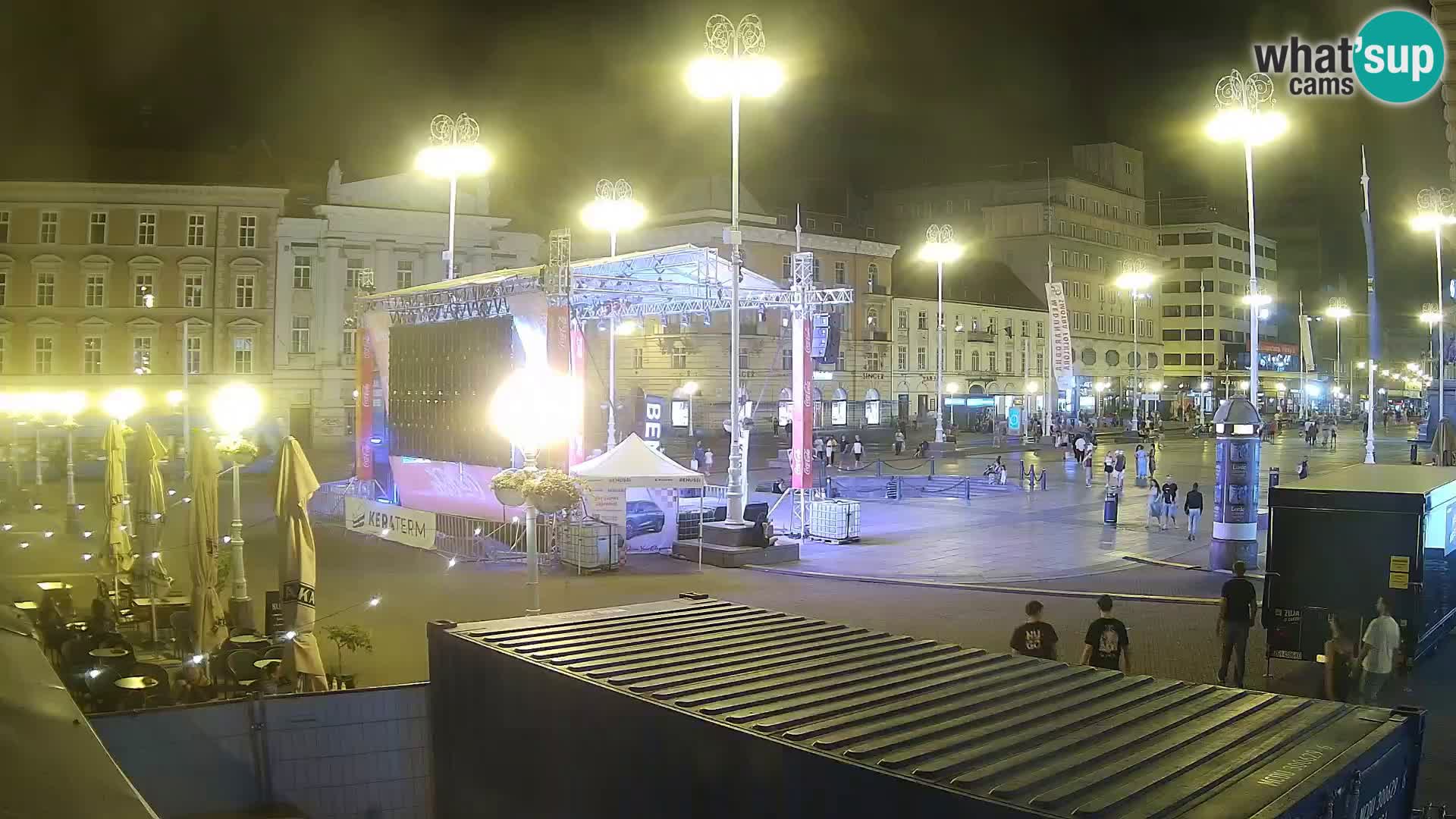 Zagreb Livecam – Bana Jelačić square