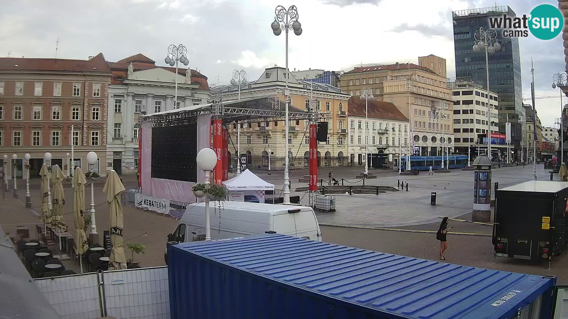Zagreb Livecam – Bana Jelačić square