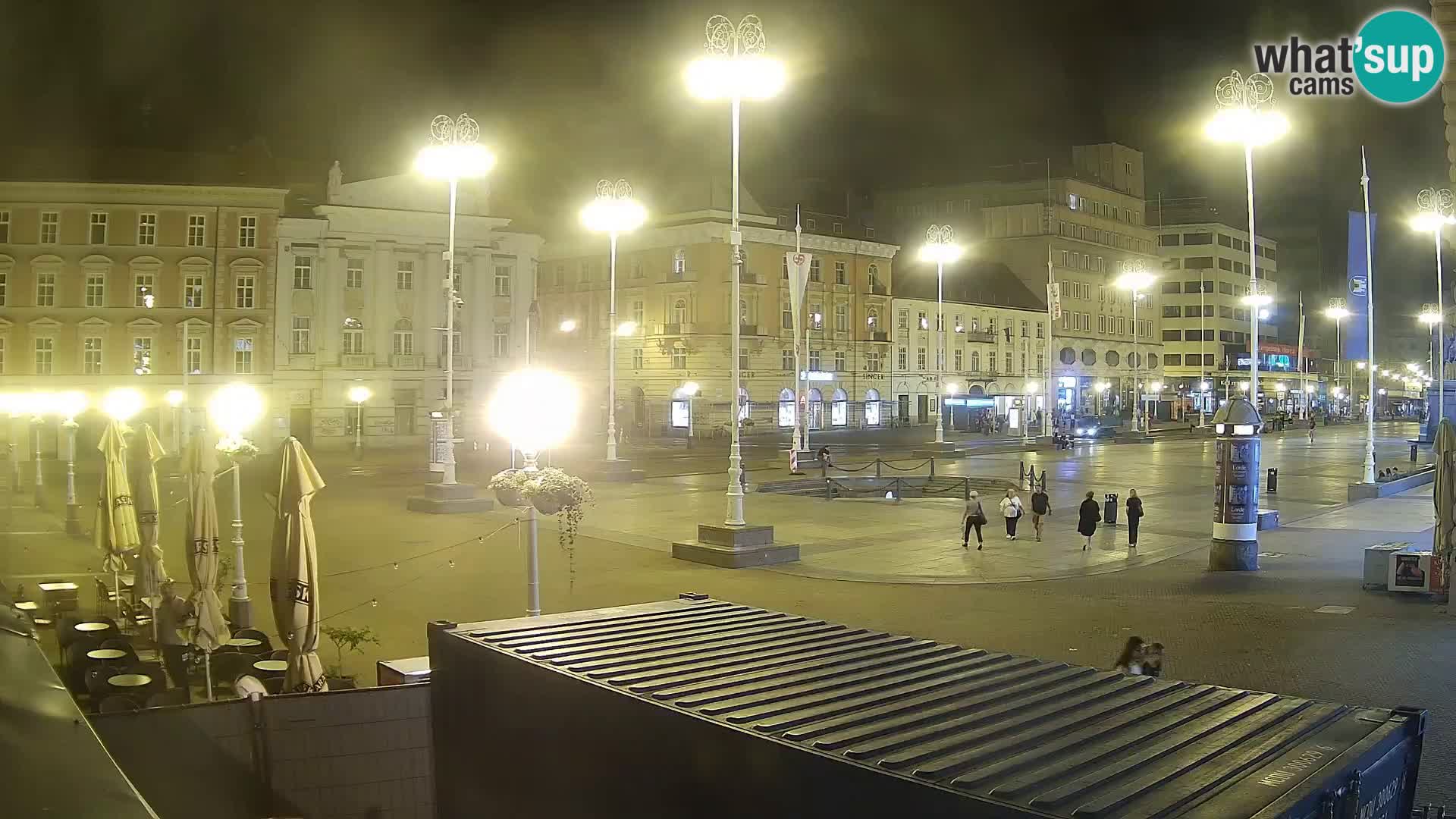 Zagreb Live Webcam Platz Bana Jelačić