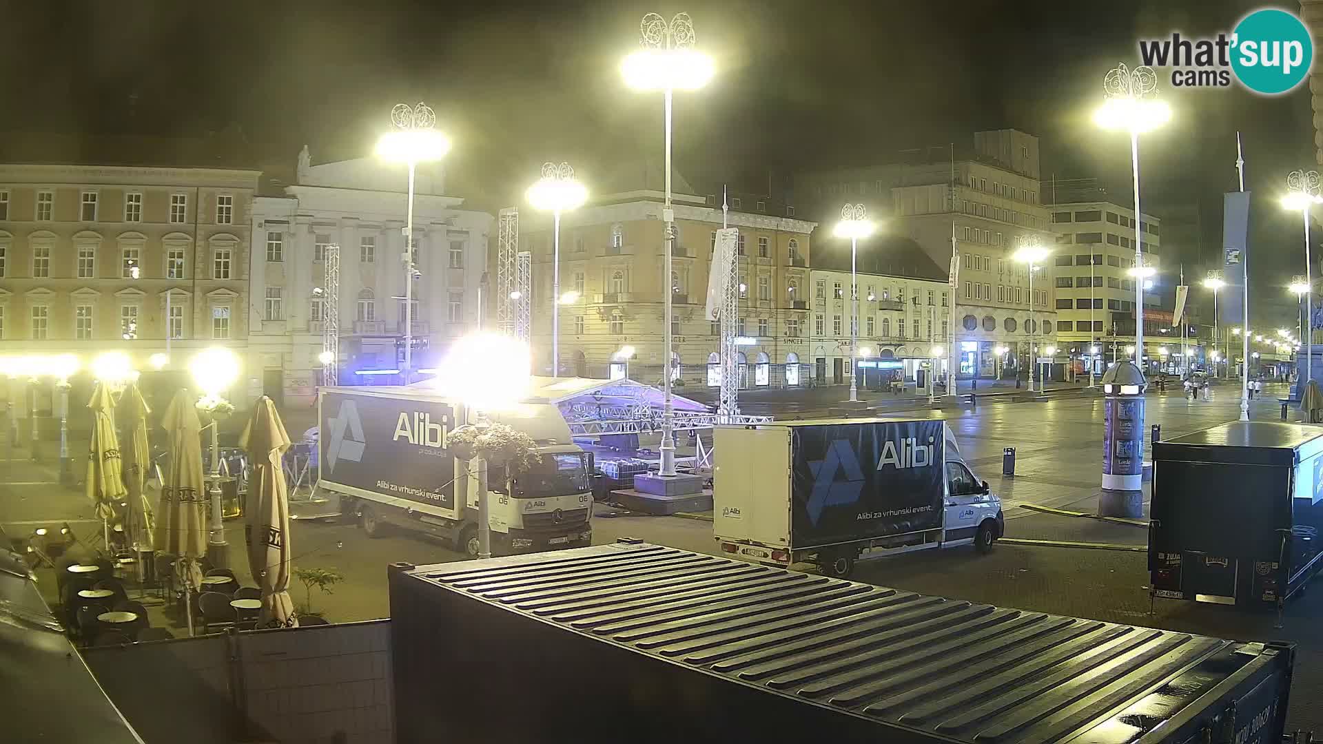 Zagreb Live Webcam – Bana Jelačić square
