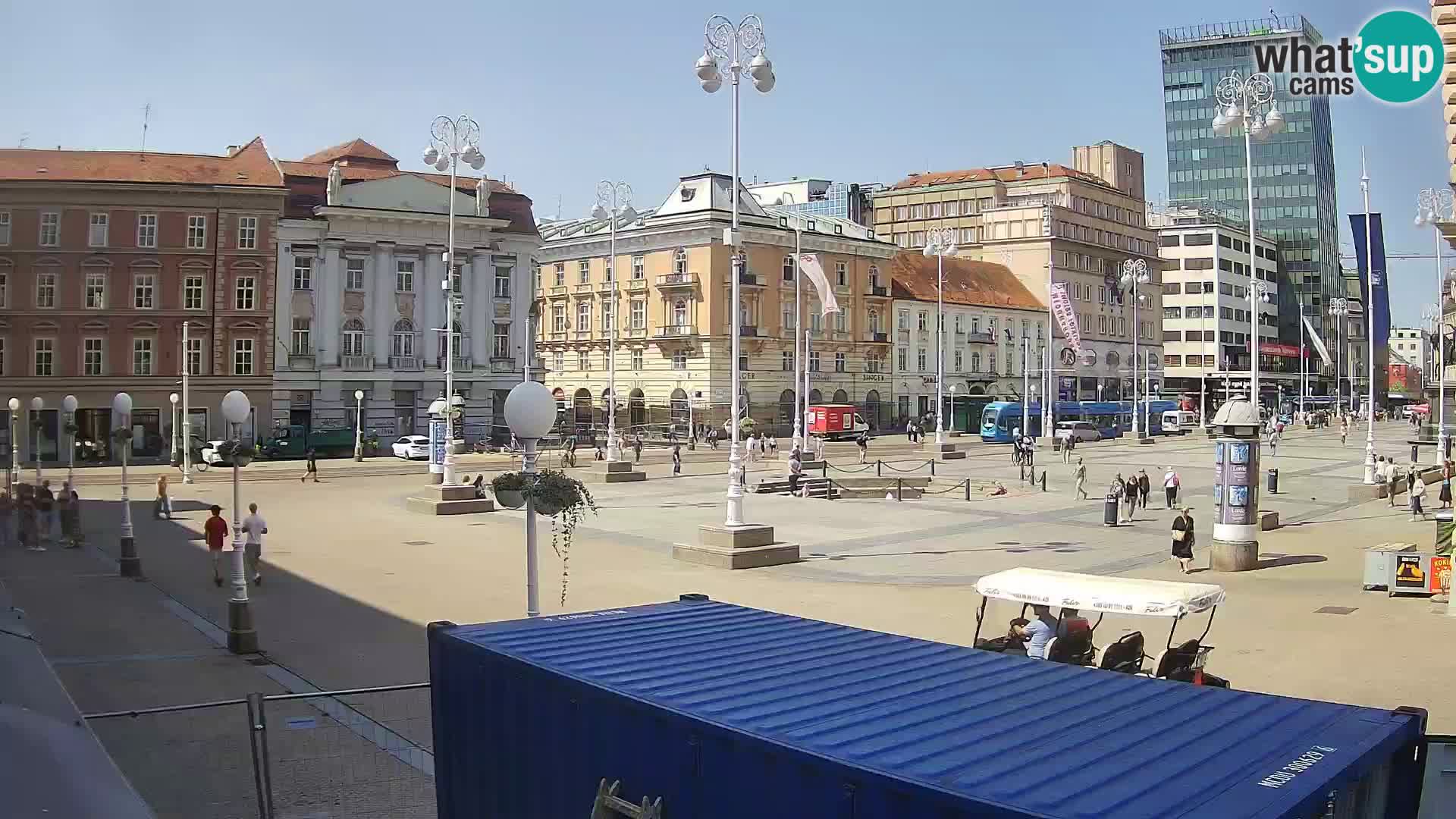 Zagreb Livecam – Bana Jelačić square