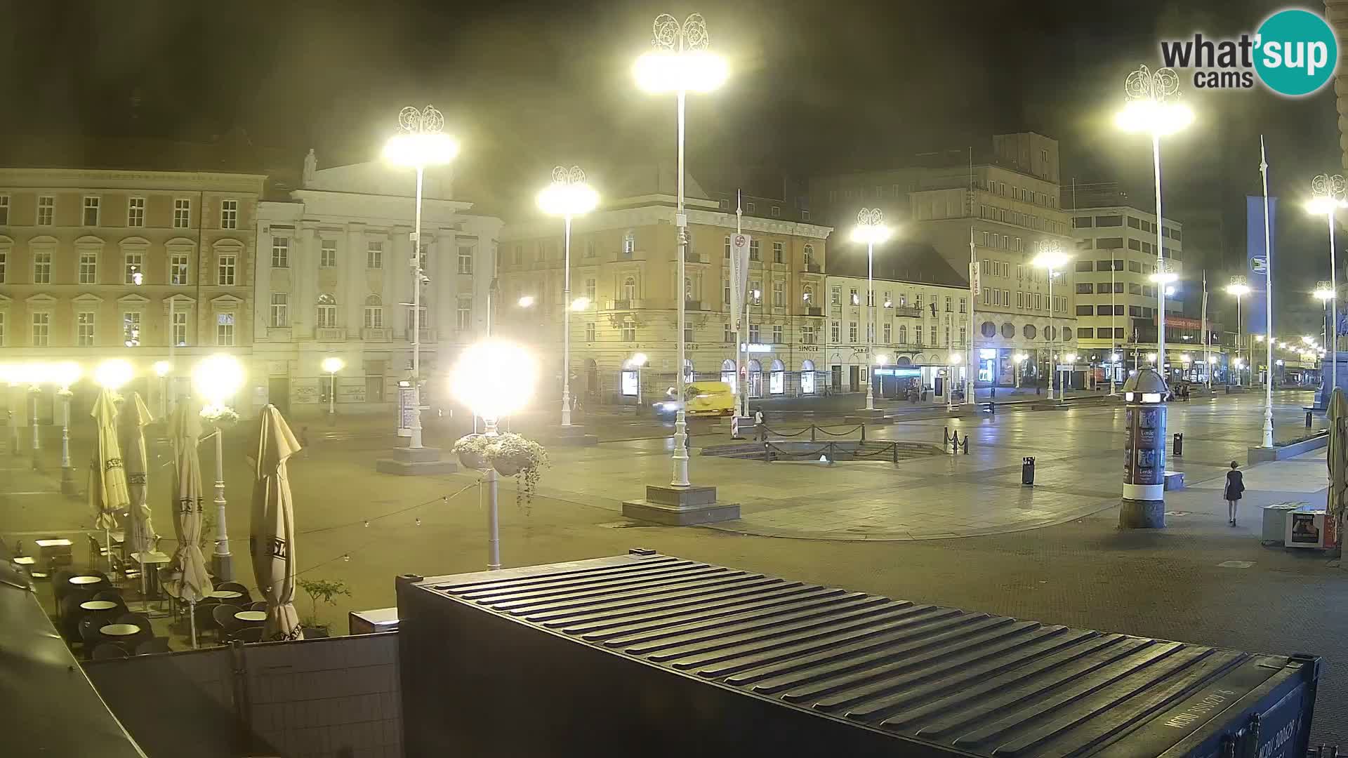 Zagreb Live Webcam Platz Bana Jelačić