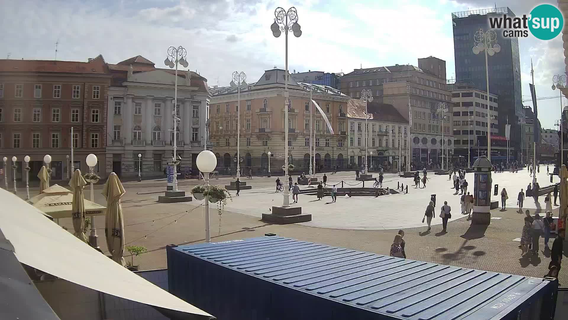 Zagreb Livecam – Bana Jelačić square