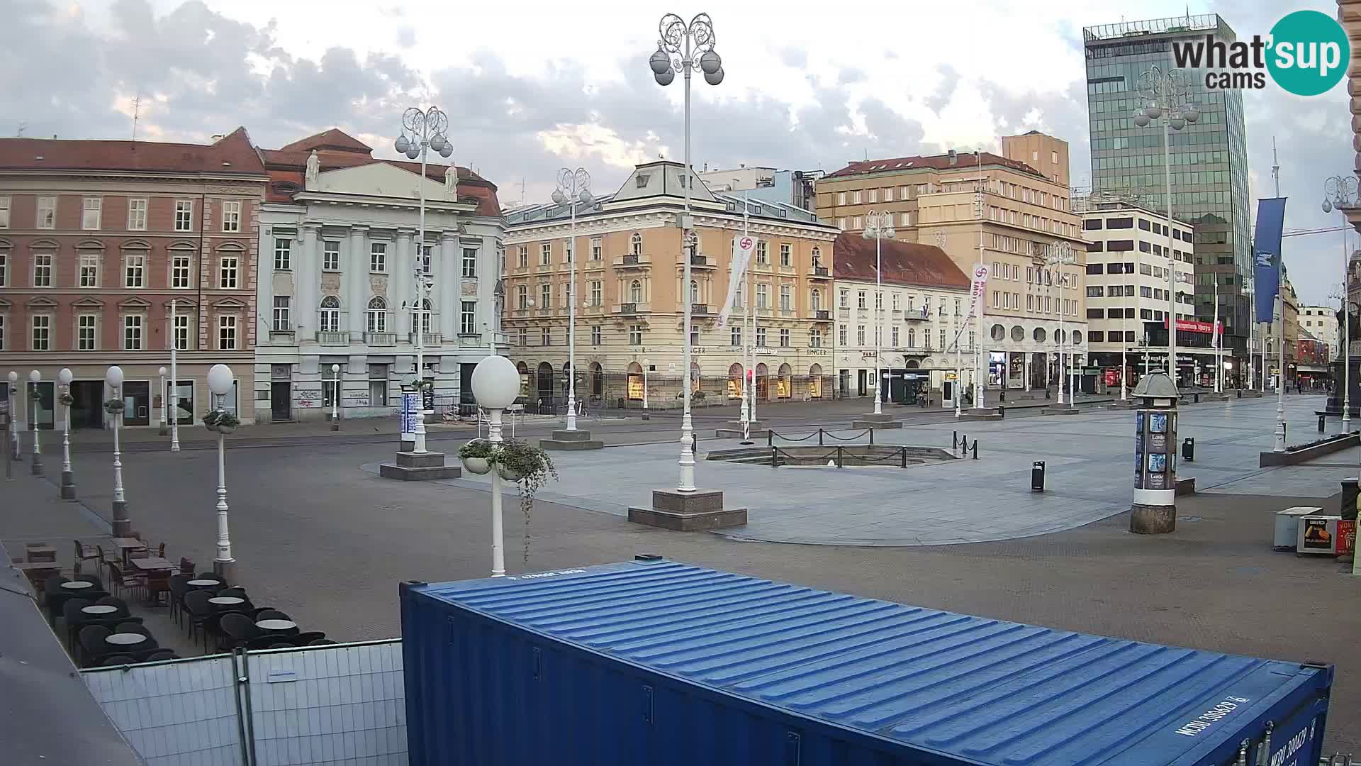 Zagreb Live Webcam Platz Bana Jelačić