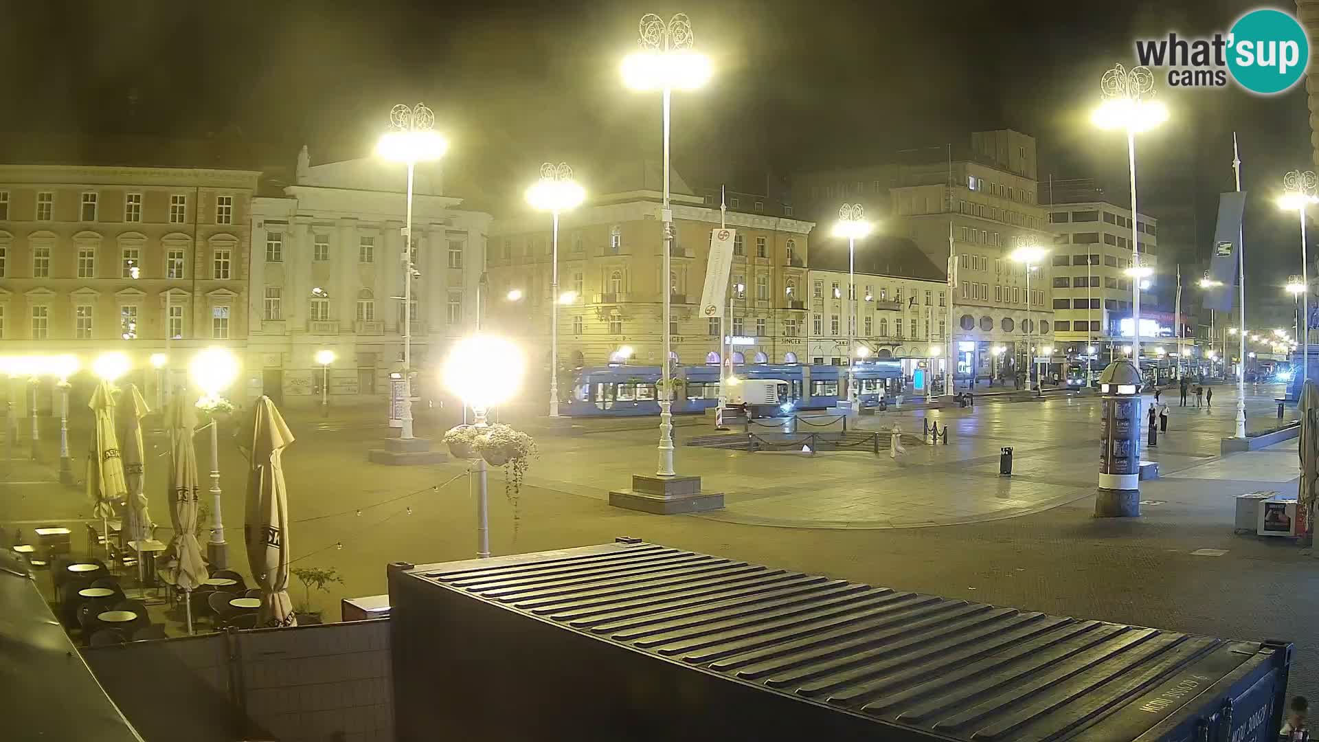 Zagreb camera en vivo plaza Bana Jelačić