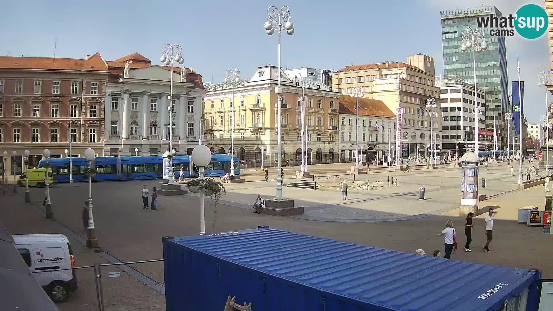 Zagreb Livecam – Bana Jelačić square
