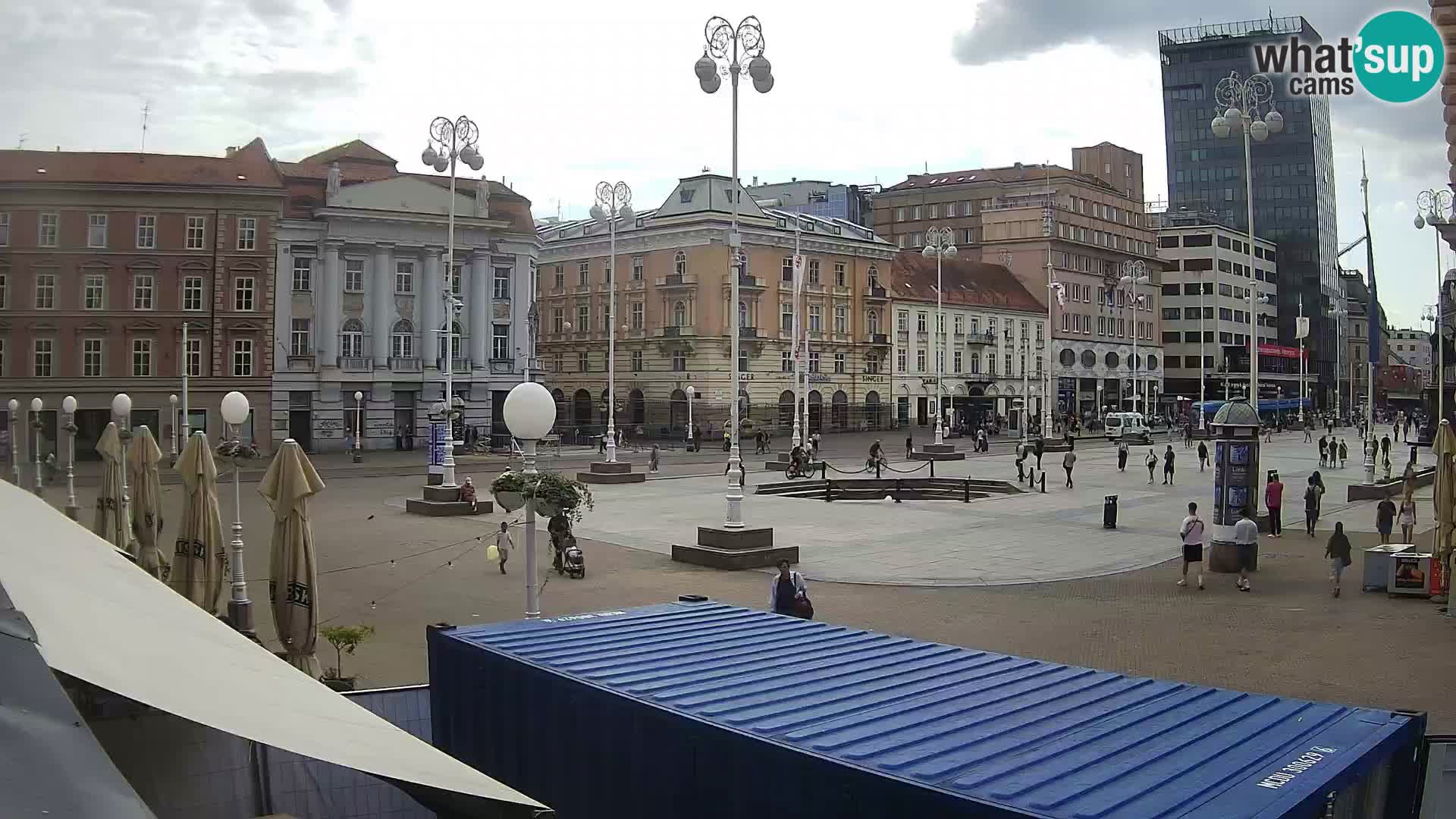 Zagreb Livecam – Bana Jelačić square
