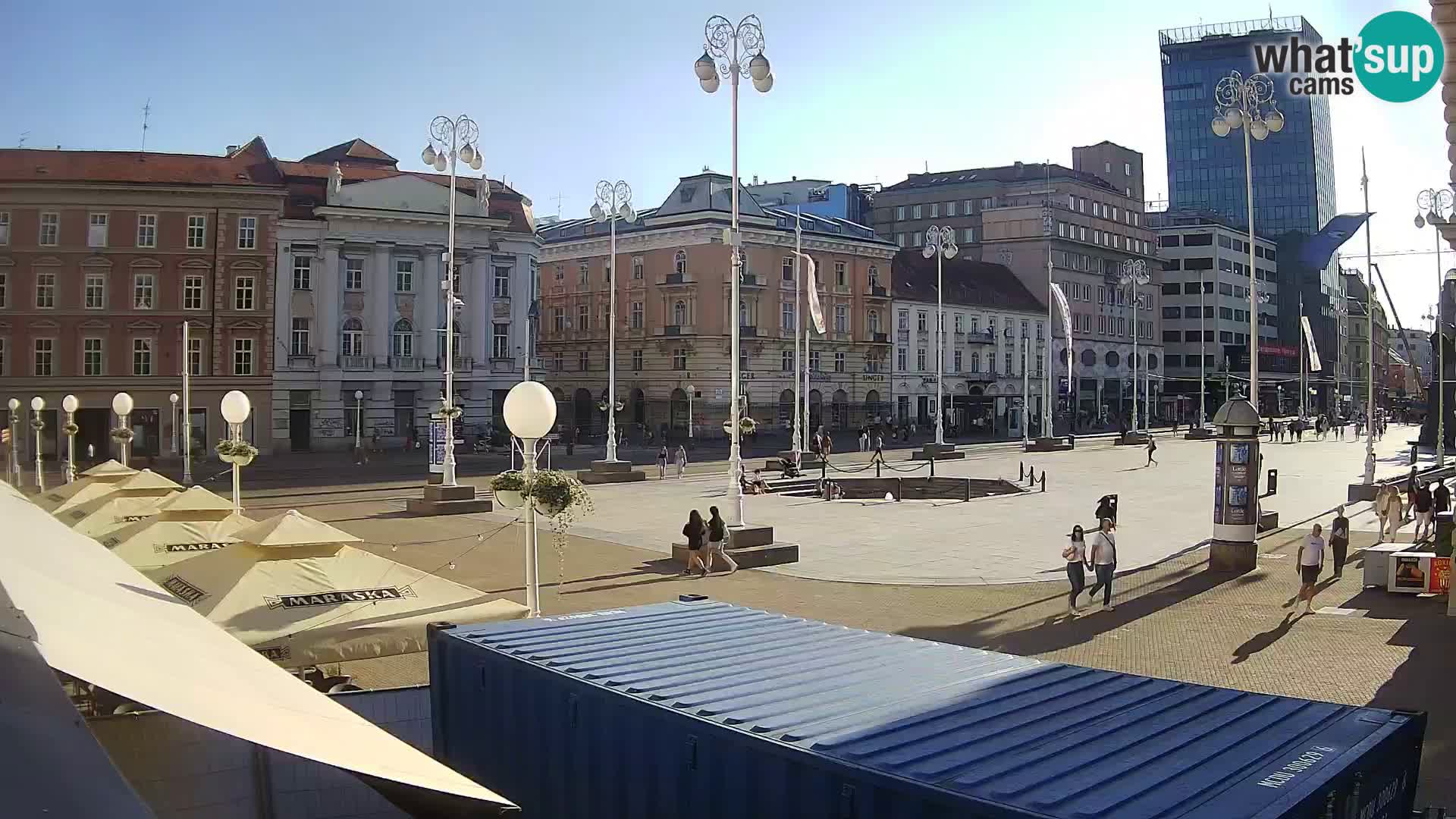 Zagreb Livecam – Bana Jelačić square