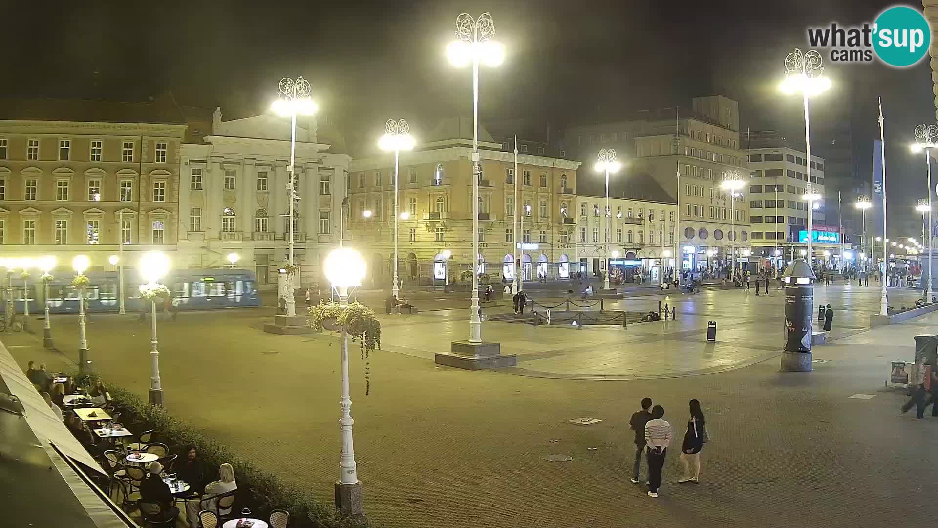 Zagabria Live Webcam piazza Bana Jelačić