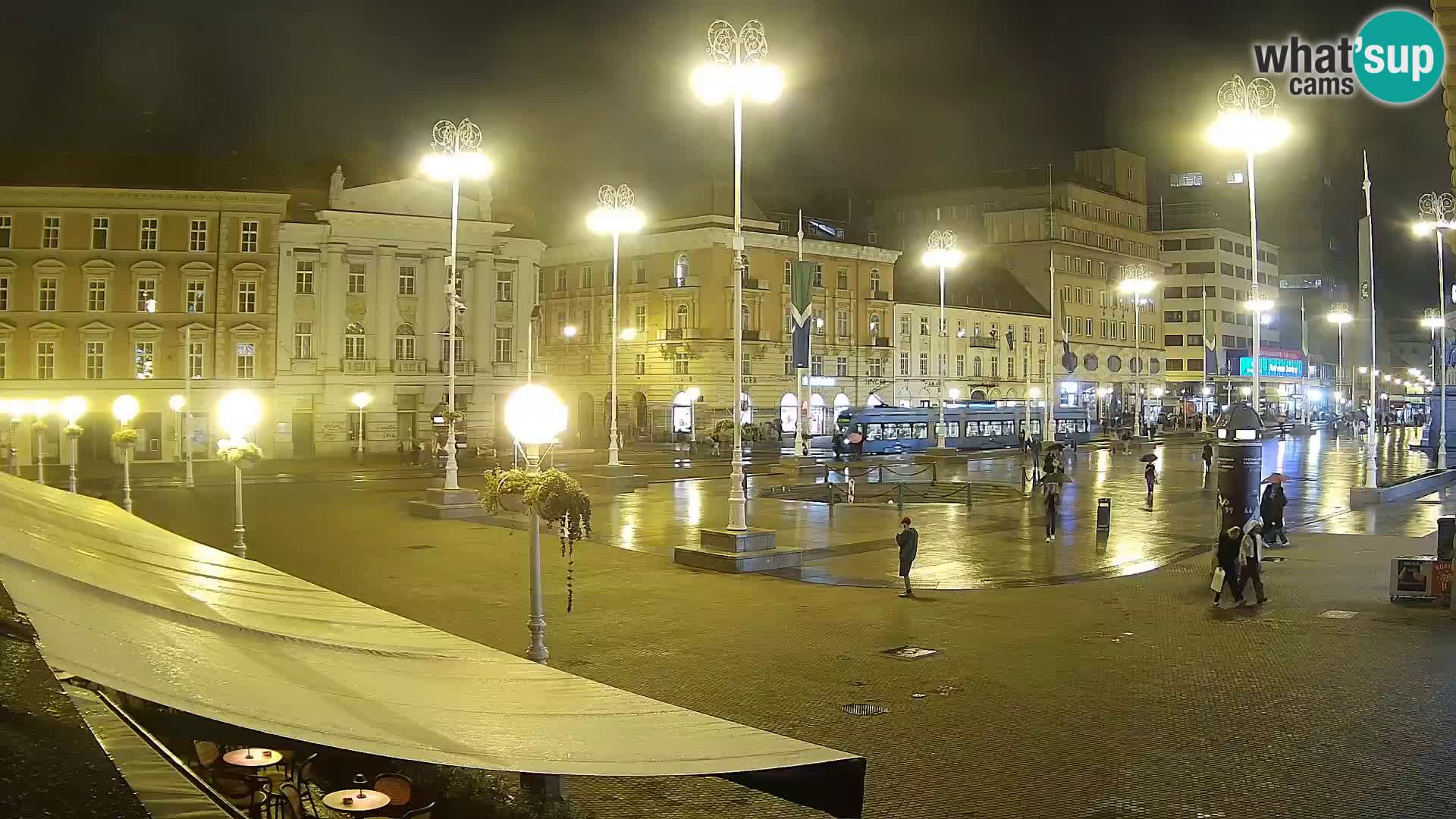 Zagreb camera en vivo plaza Bana Jelačić
