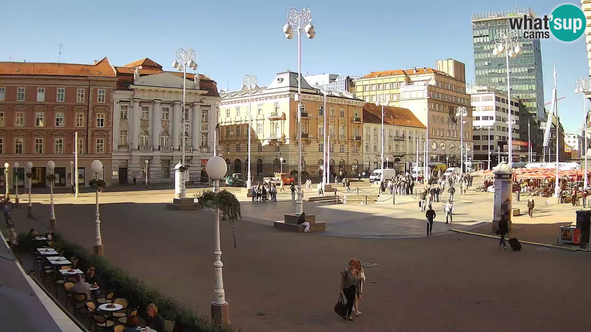 Zagreb Livecam – Bana Jelačić square