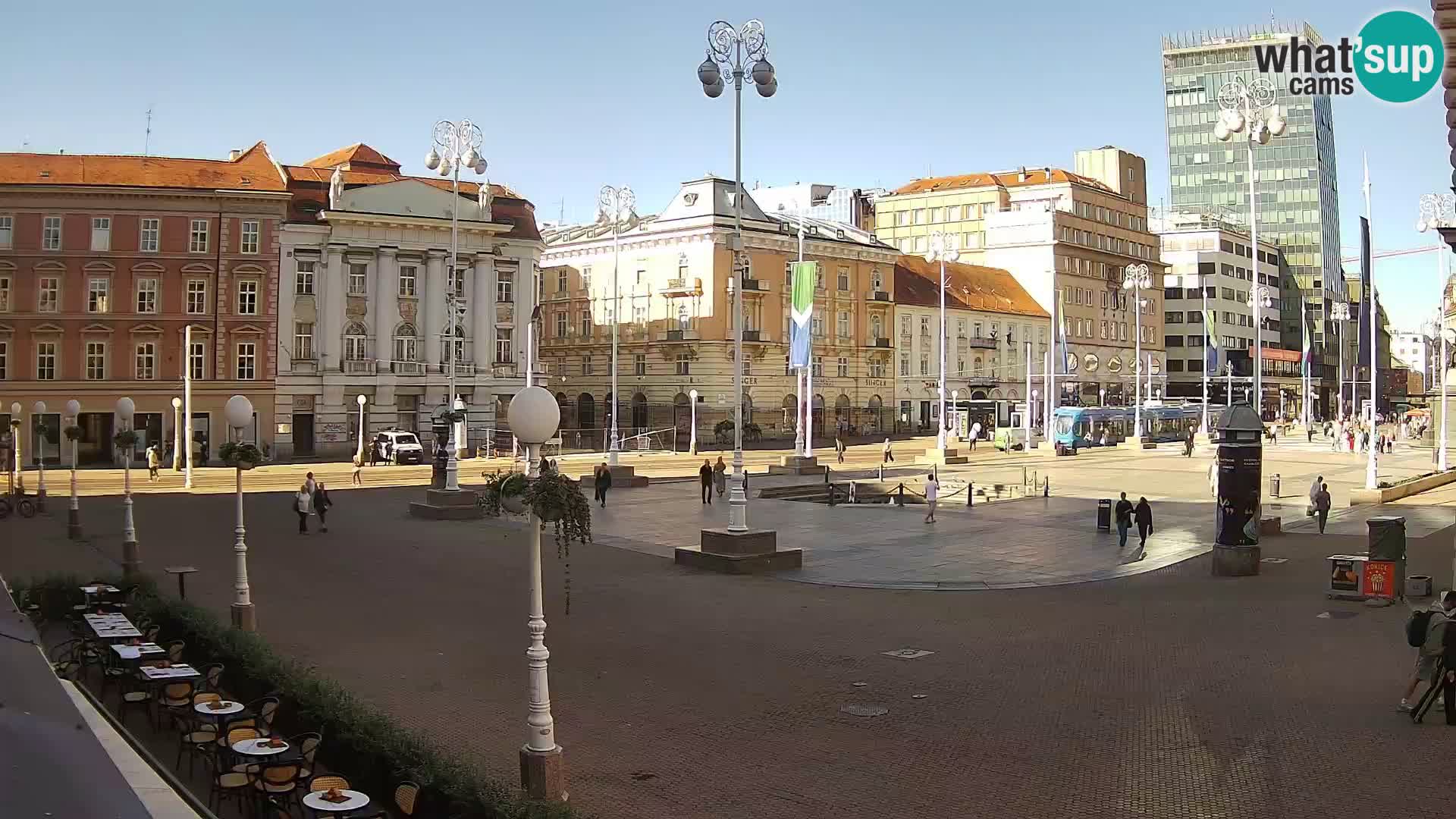 Zagreb Livecam – Bana Jelačić square