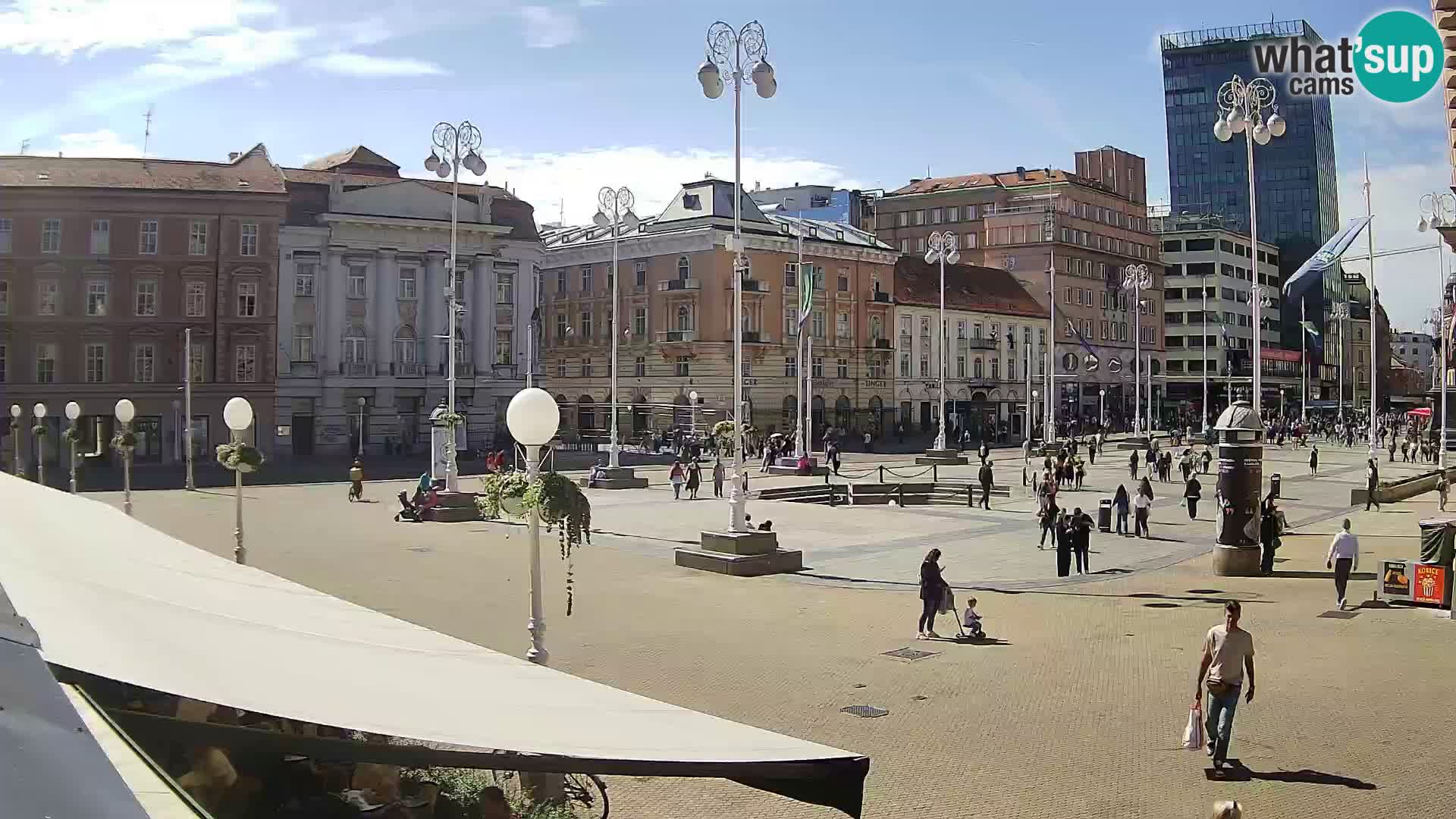 Zagreb Livecam – Bana Jelačić square