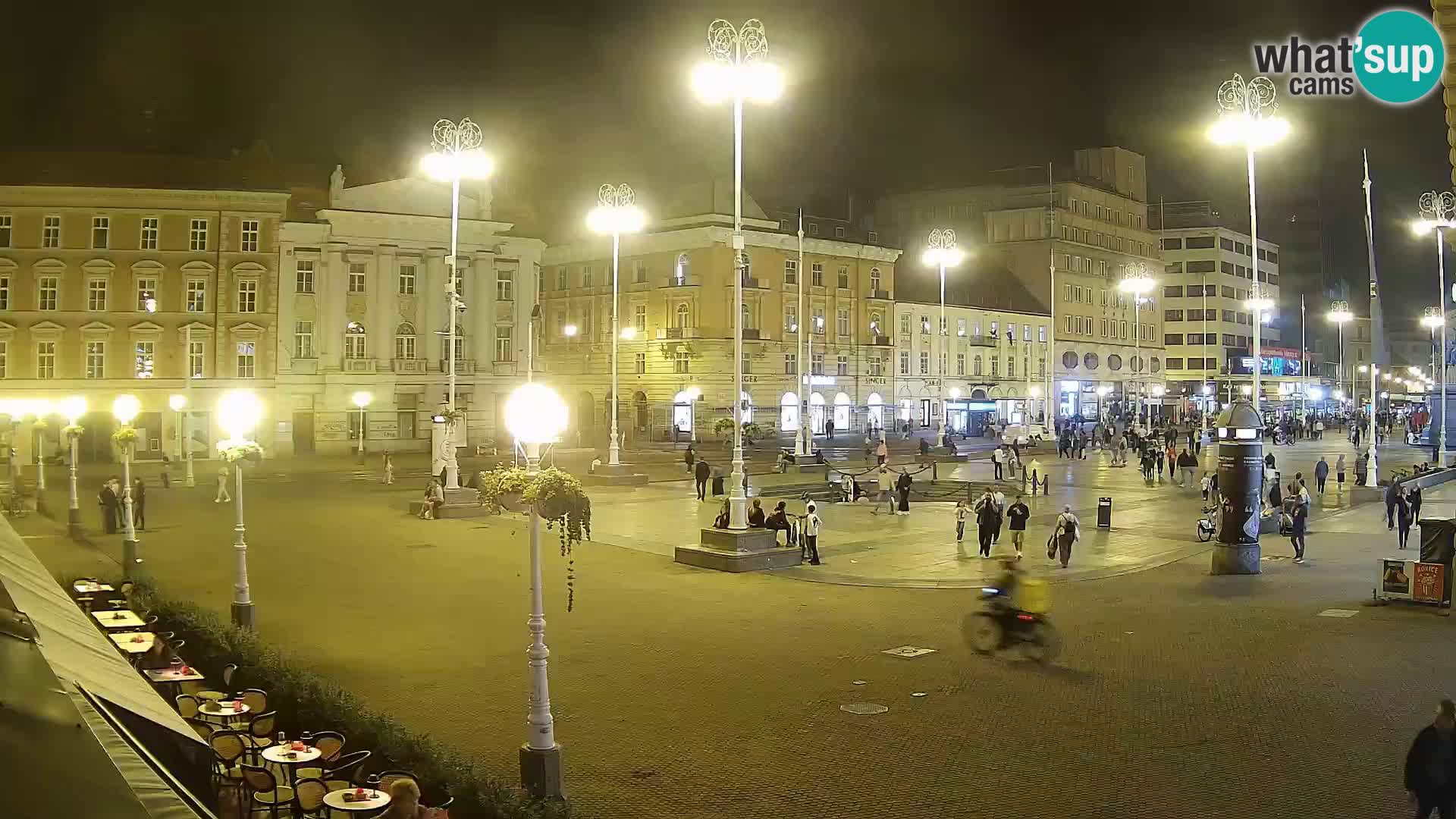 Zagreb Live Webcam – Bana Jelačić square