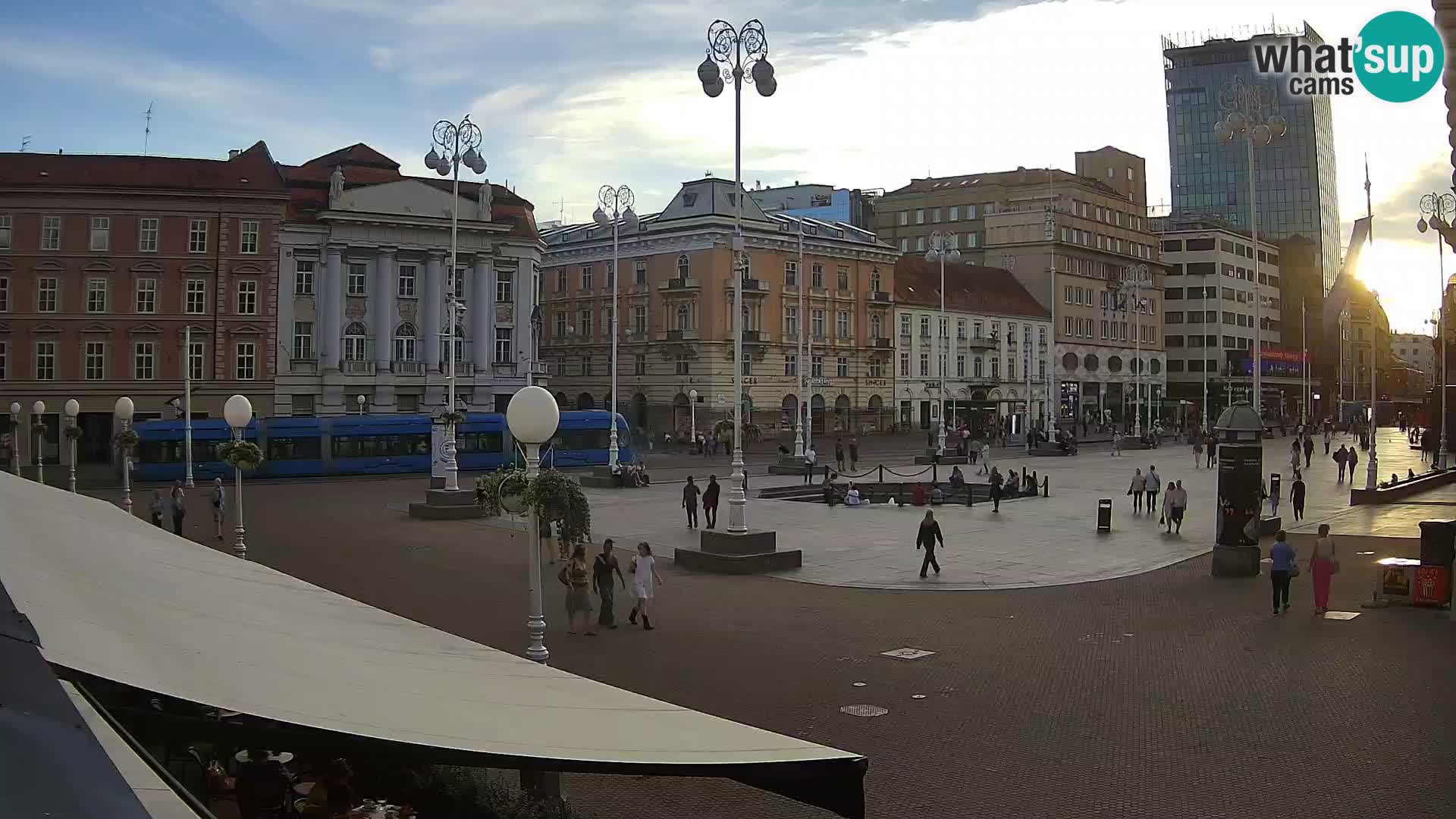 Zagreb Livecam – Bana Jelačić square