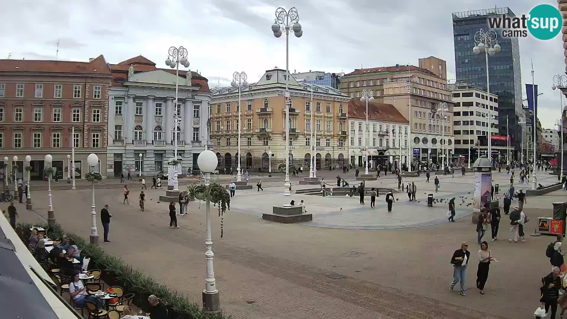 Zagreb Livecam – Bana Jelačić square