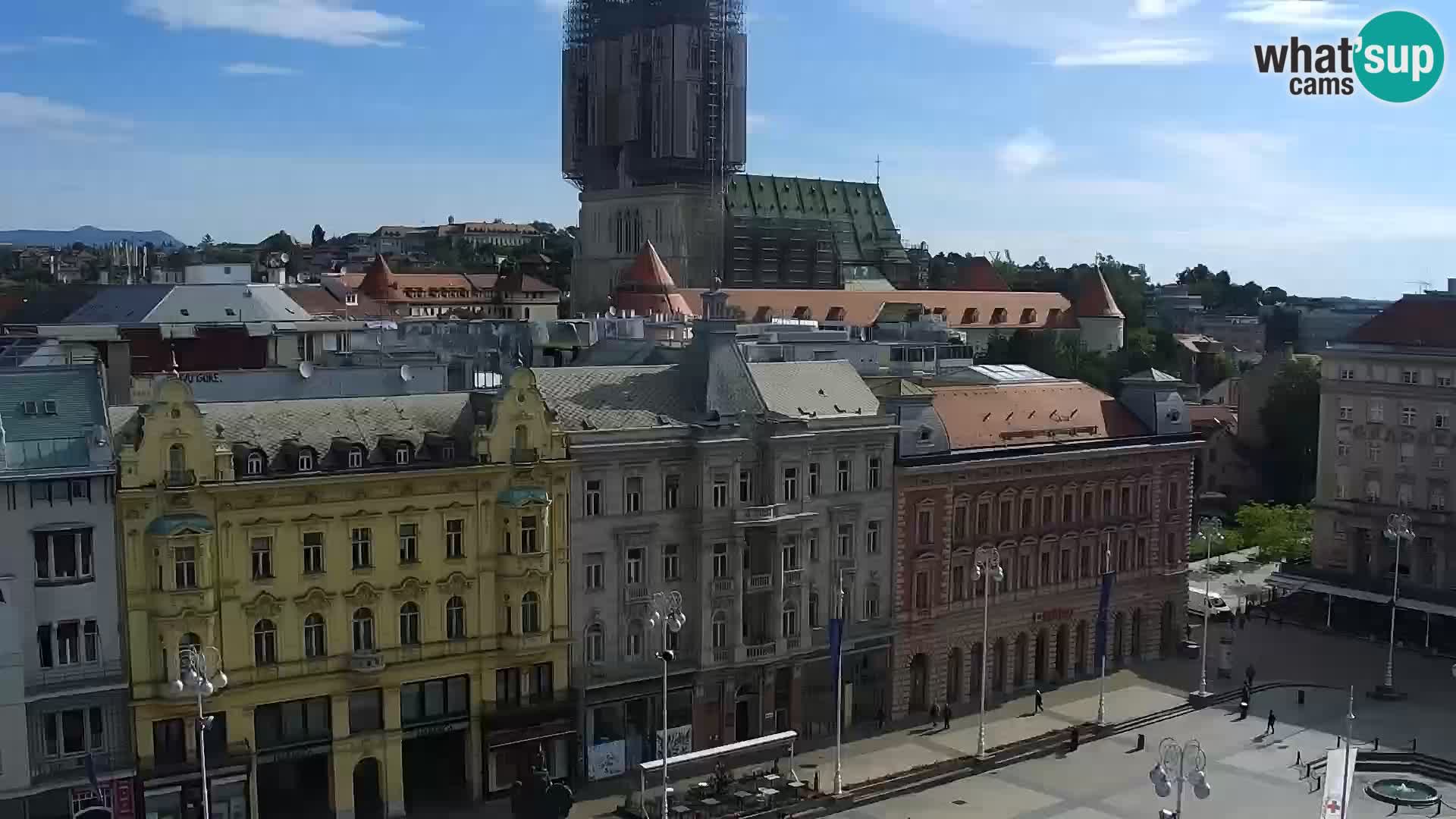 Webcam Zagreb – Ban Jelačić square