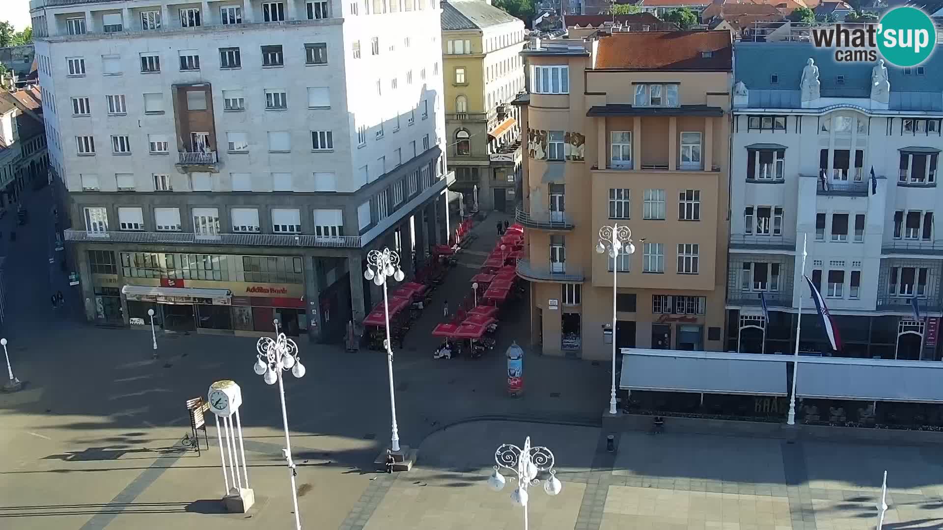 Ban Jelačić live cam Zagreb – Hotel Dubrovnik