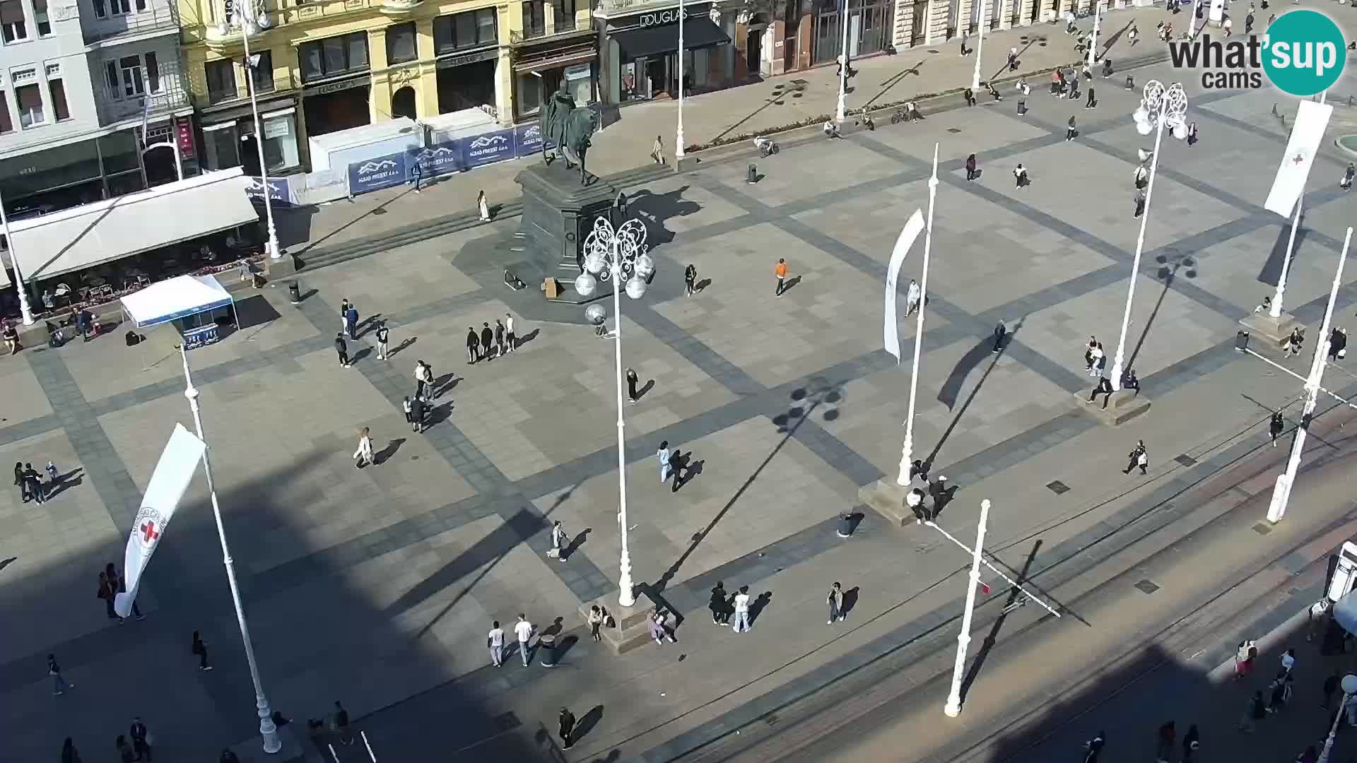 Webcam live Zagreb – Ban Jelačić Platz