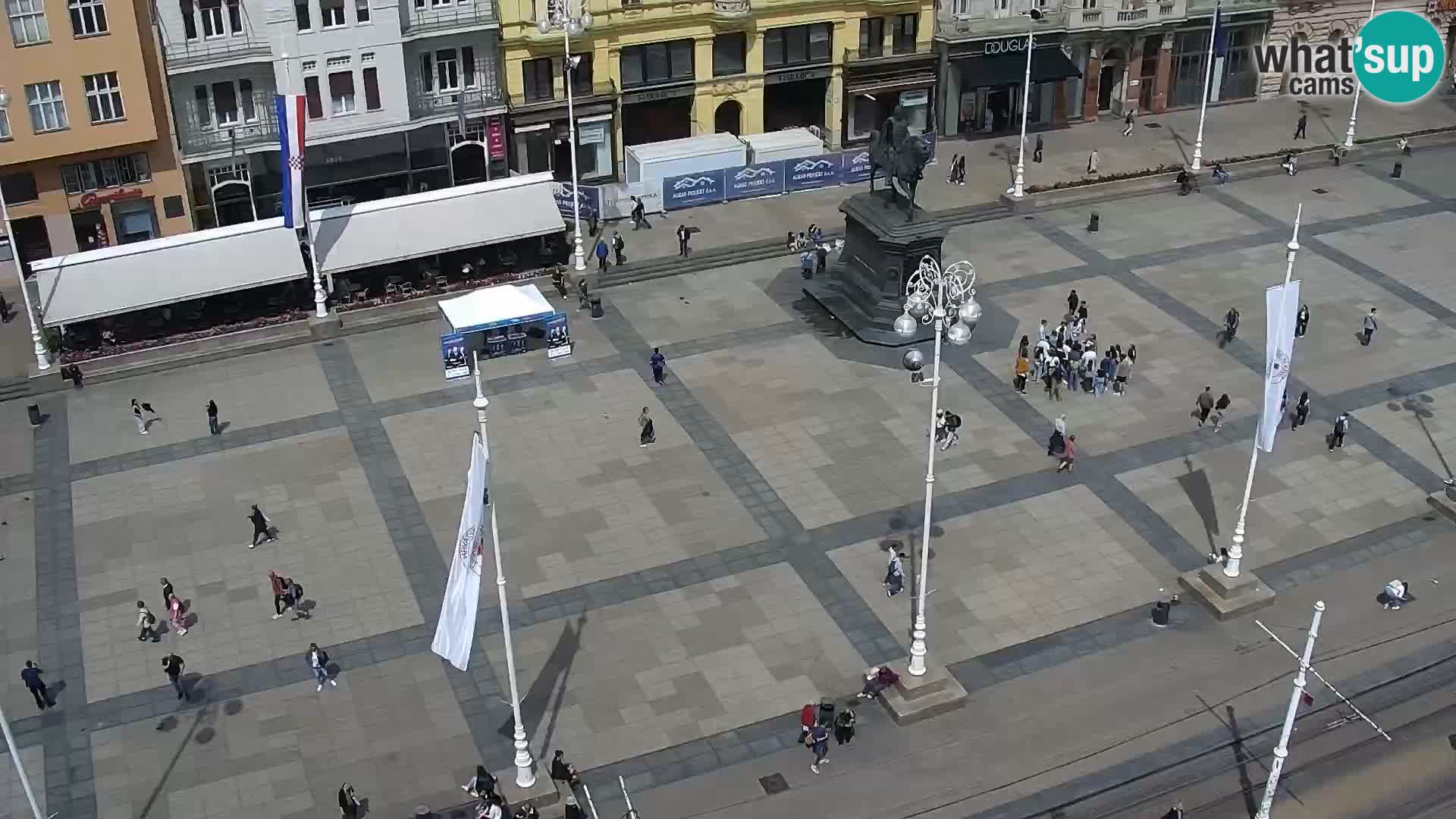 Webcam Zagreb – Ban Jelačić square