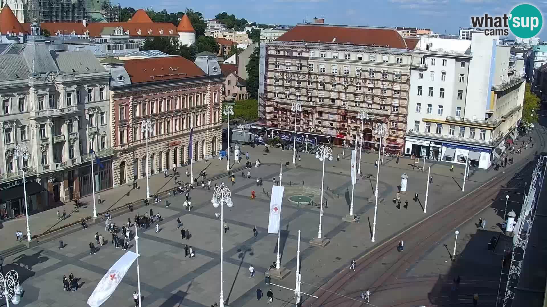 Web kamera Zagreb – Trg Bana Jelačića