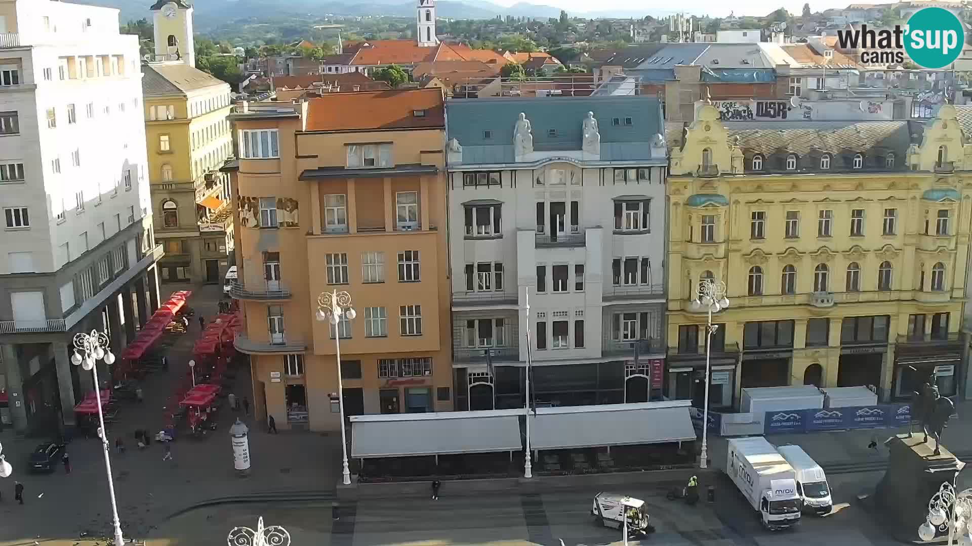 Zagabria – piazza Ban Jelačić