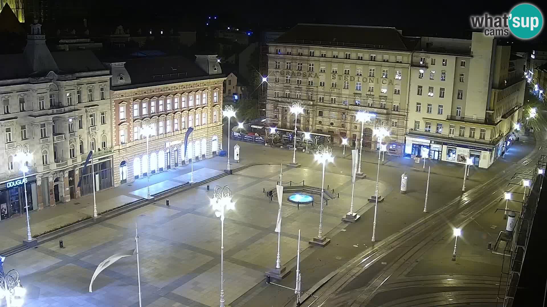 Webcam Zagreb – Ban Jelačić square