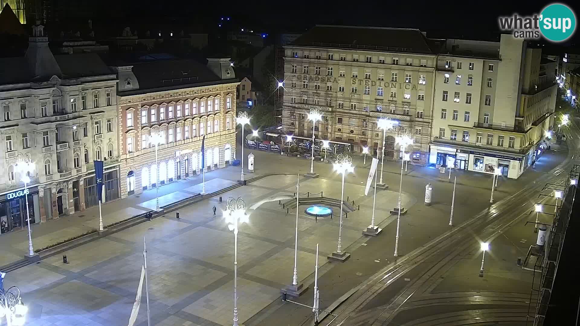 Ban Jelačić live cam Zagreb – Hotel Dubrovnik