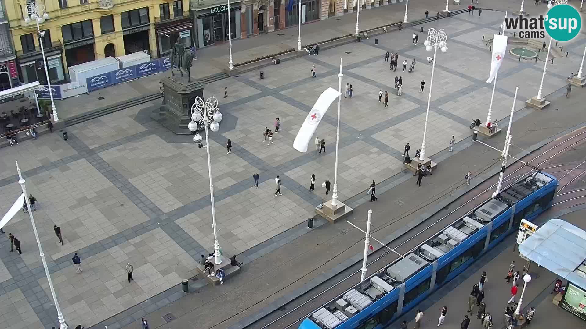 Webcam live Zagreb – Ban Jelačić Platz