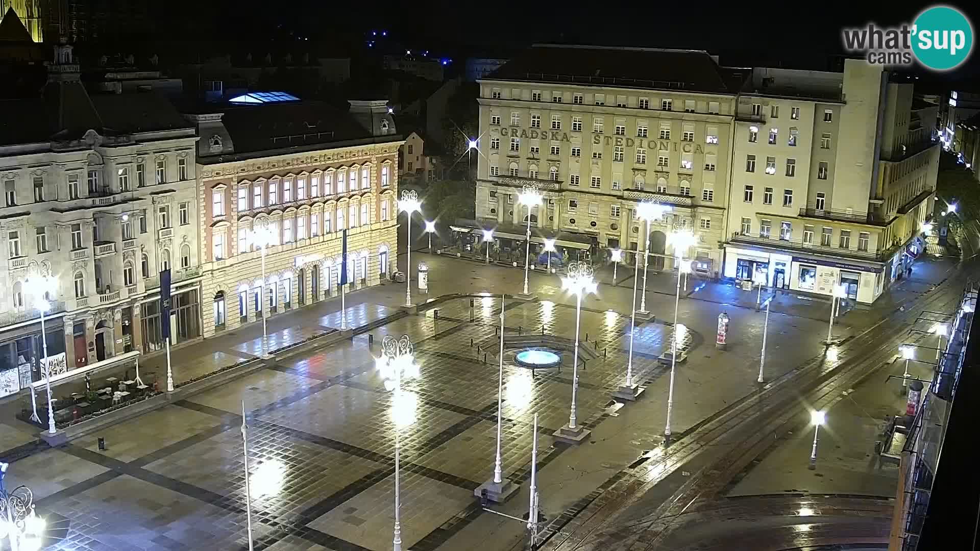 Webcam live Zagreb – Ban Jelačić Platz