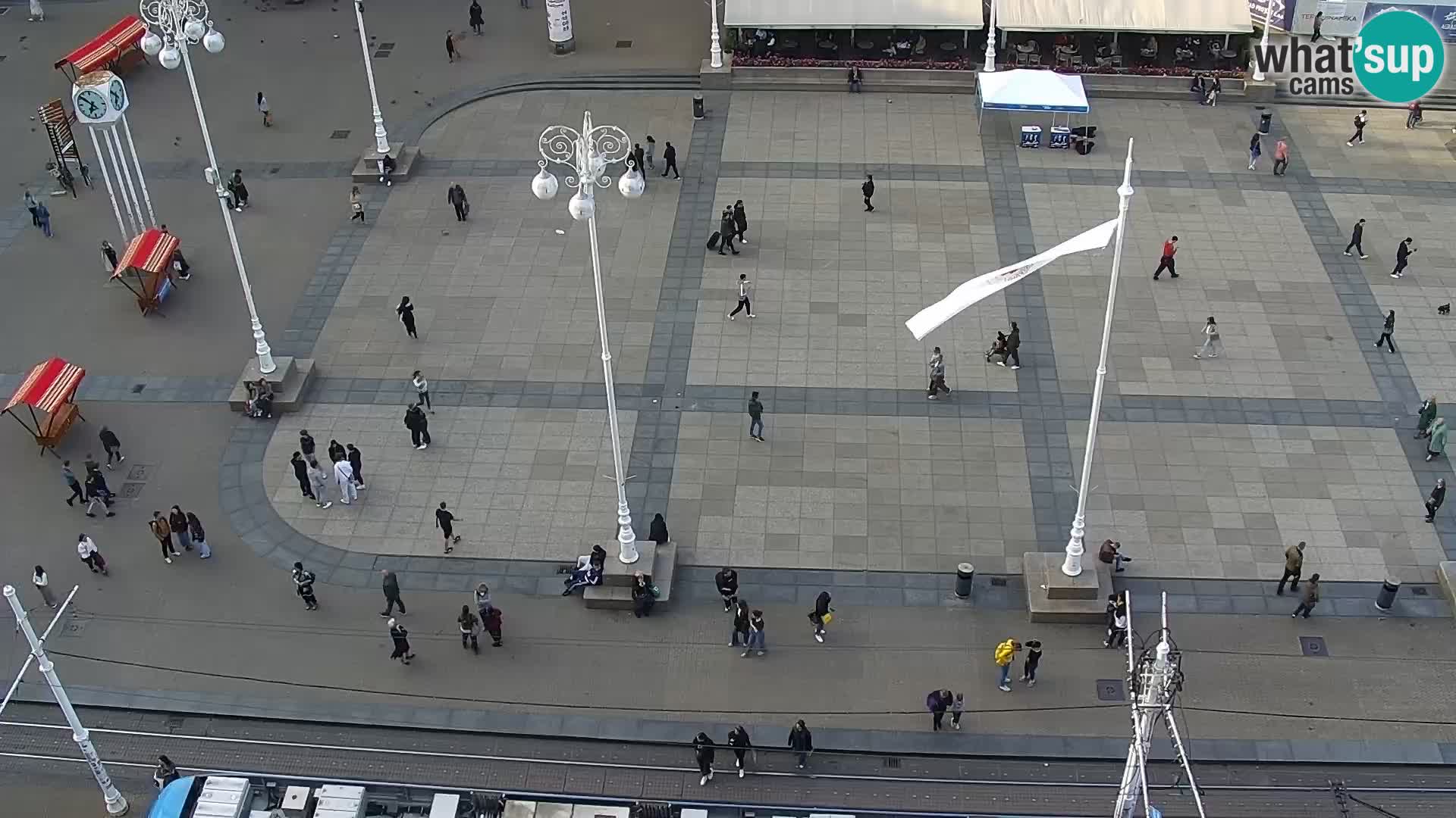 Zagreb – Bana Jelačića square panorama