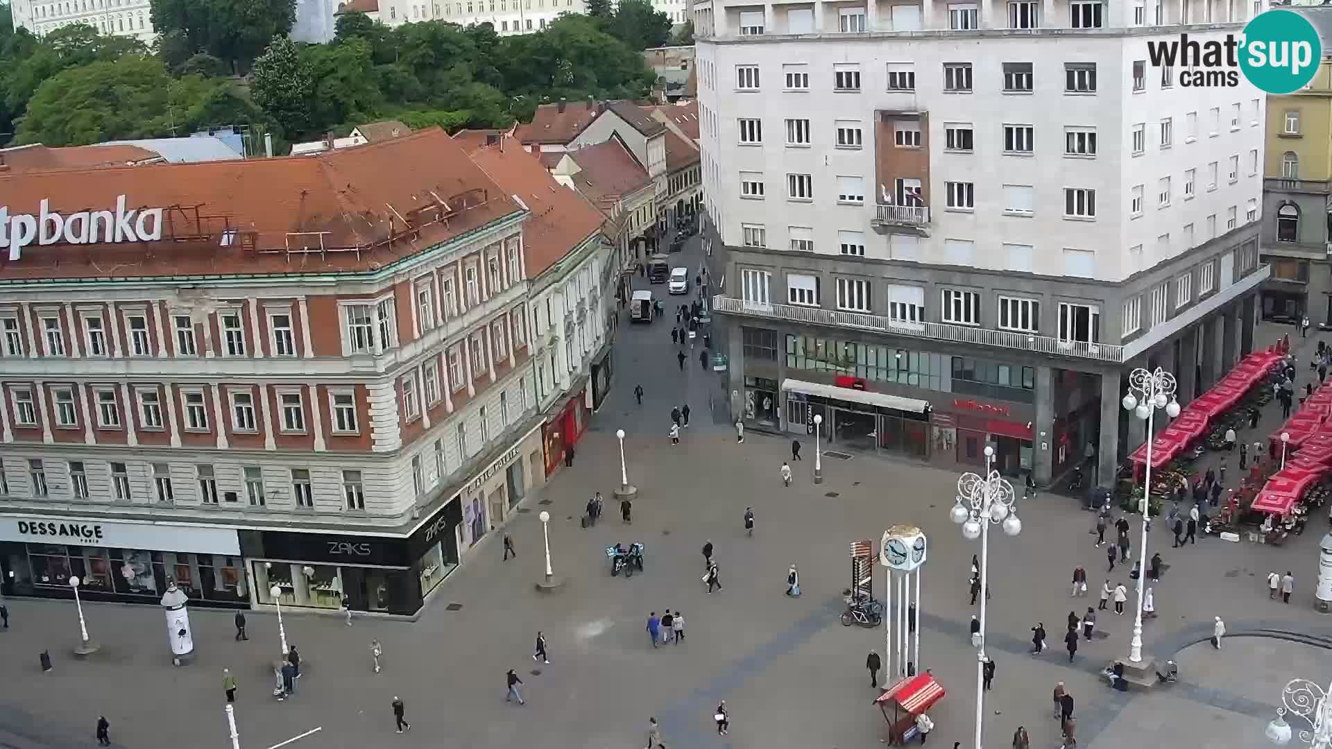 Webcam Zagreb – Ban Jelačić square