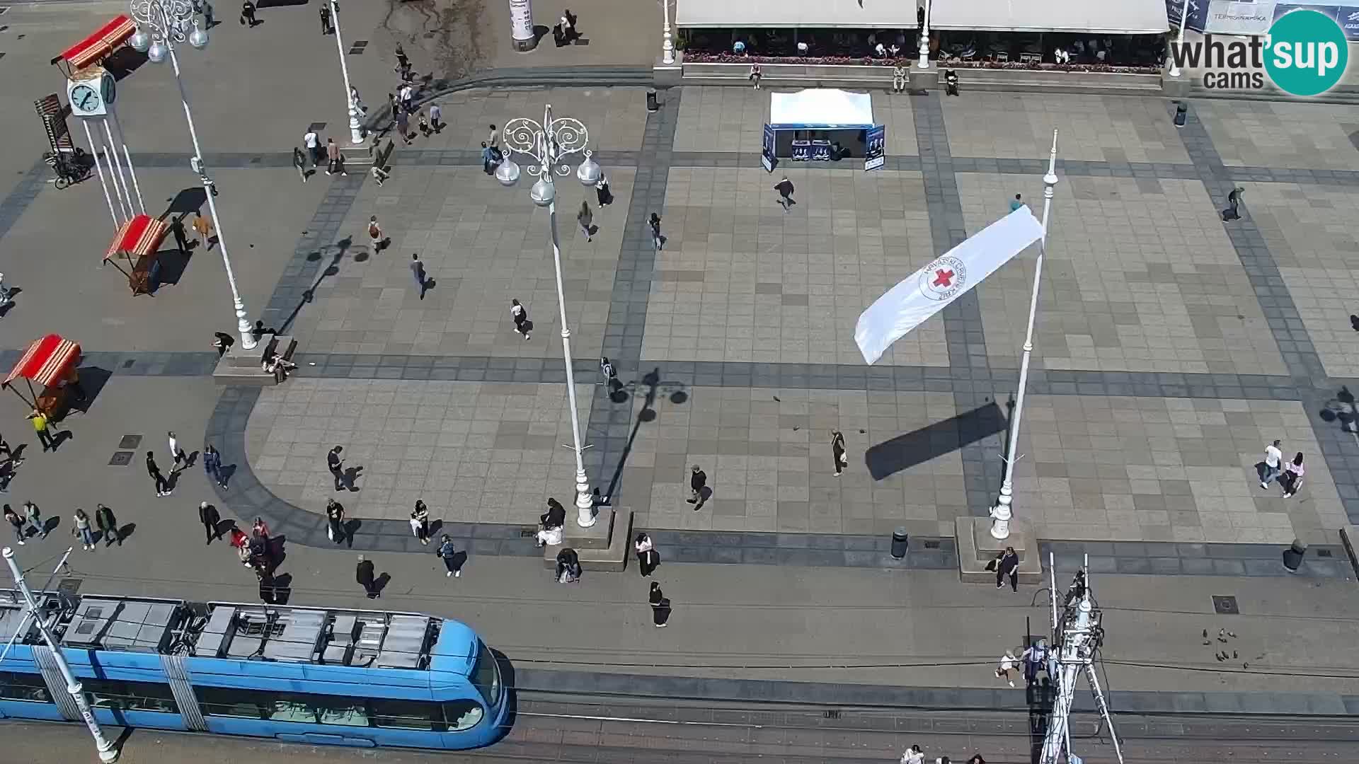 Web kamera Zagreb – Trg Bana Jelačića