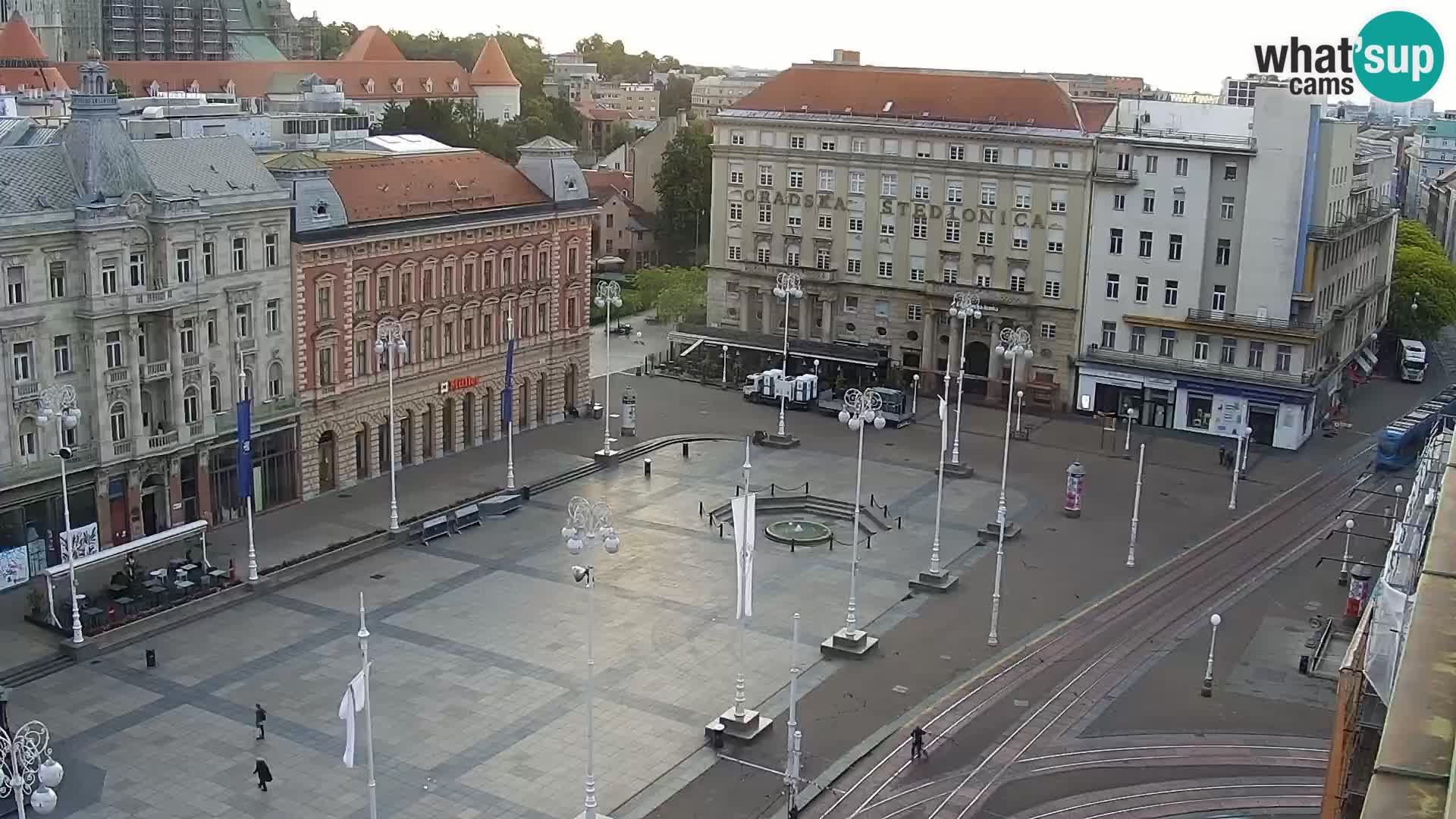 Webcam Zagreb – Carré Ban Jelačić