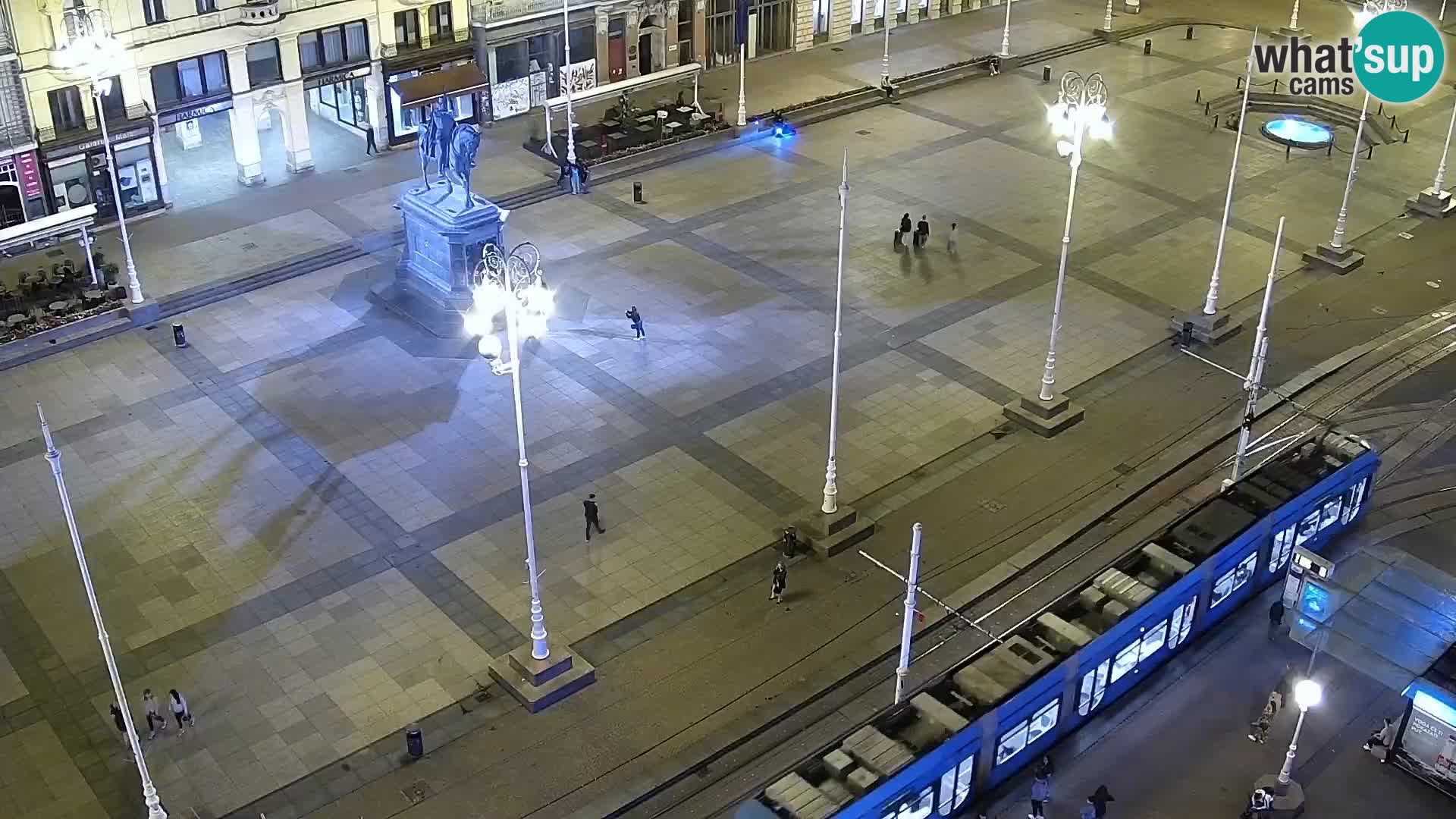 Ban Jelačić Platz  Live webcam Zagreb – Hotel Dubrovnik