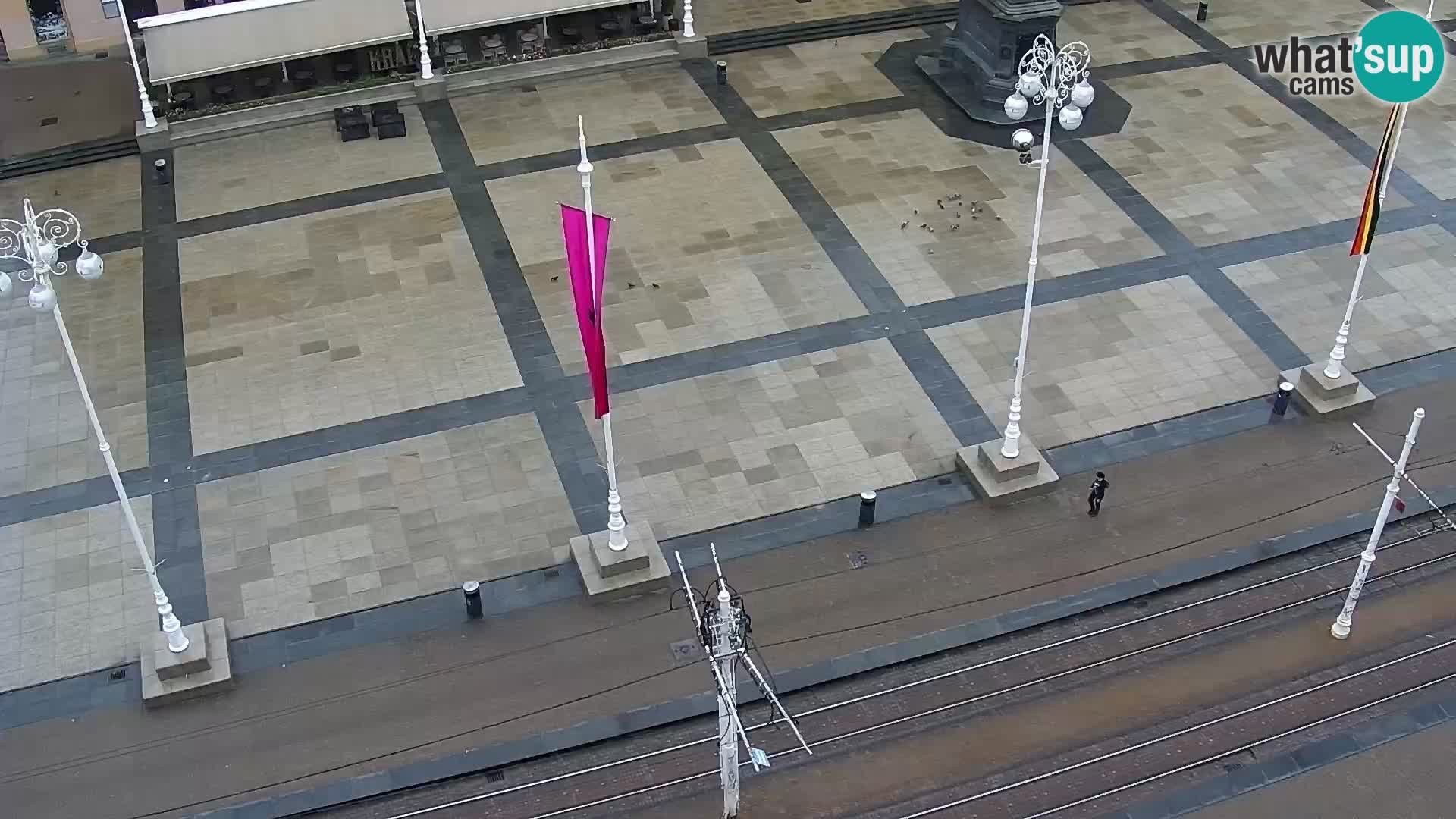 Webcam Zagreb – Ban Jelačić square