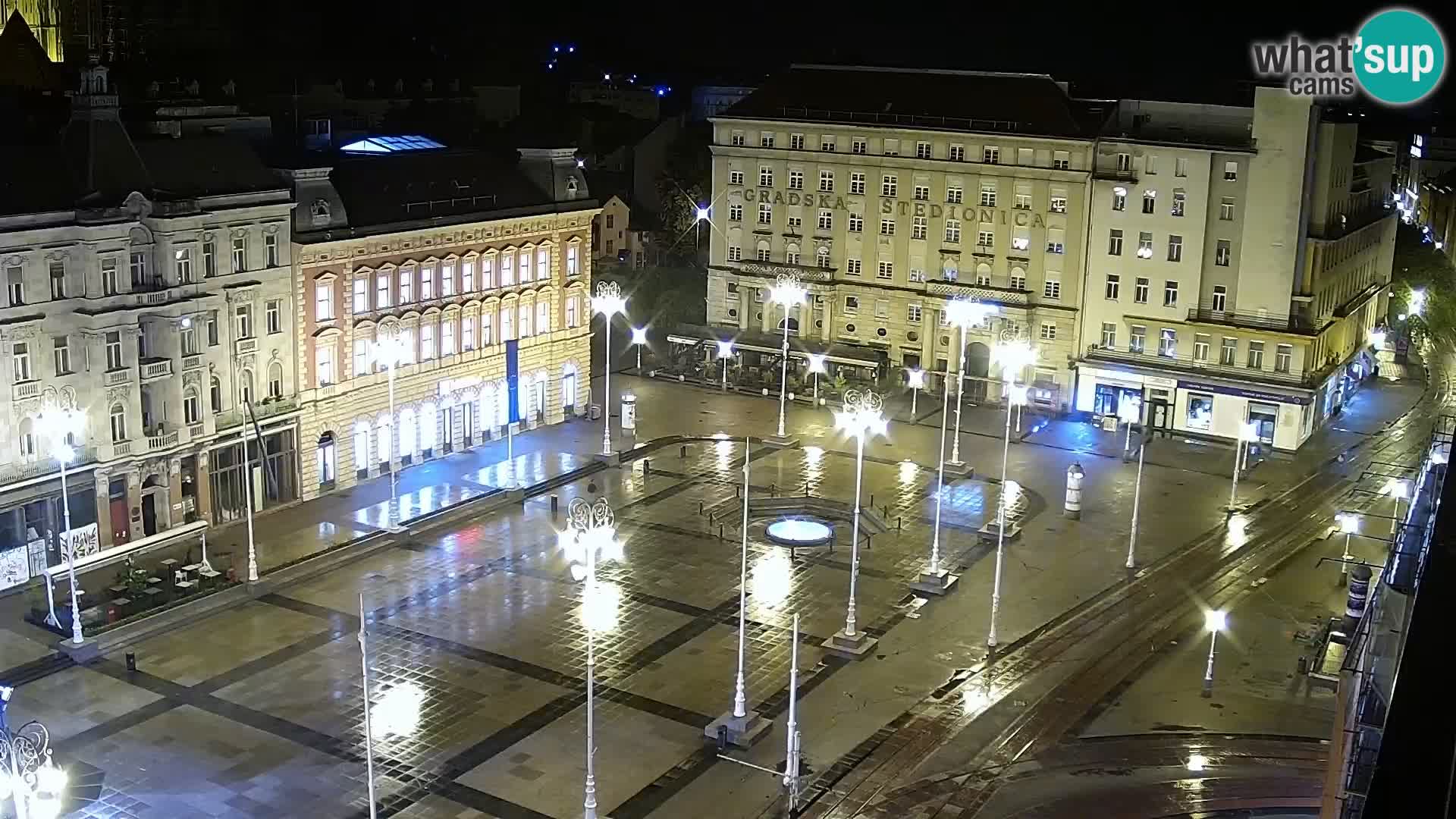 Zagreb -Trg Bana Jelačića