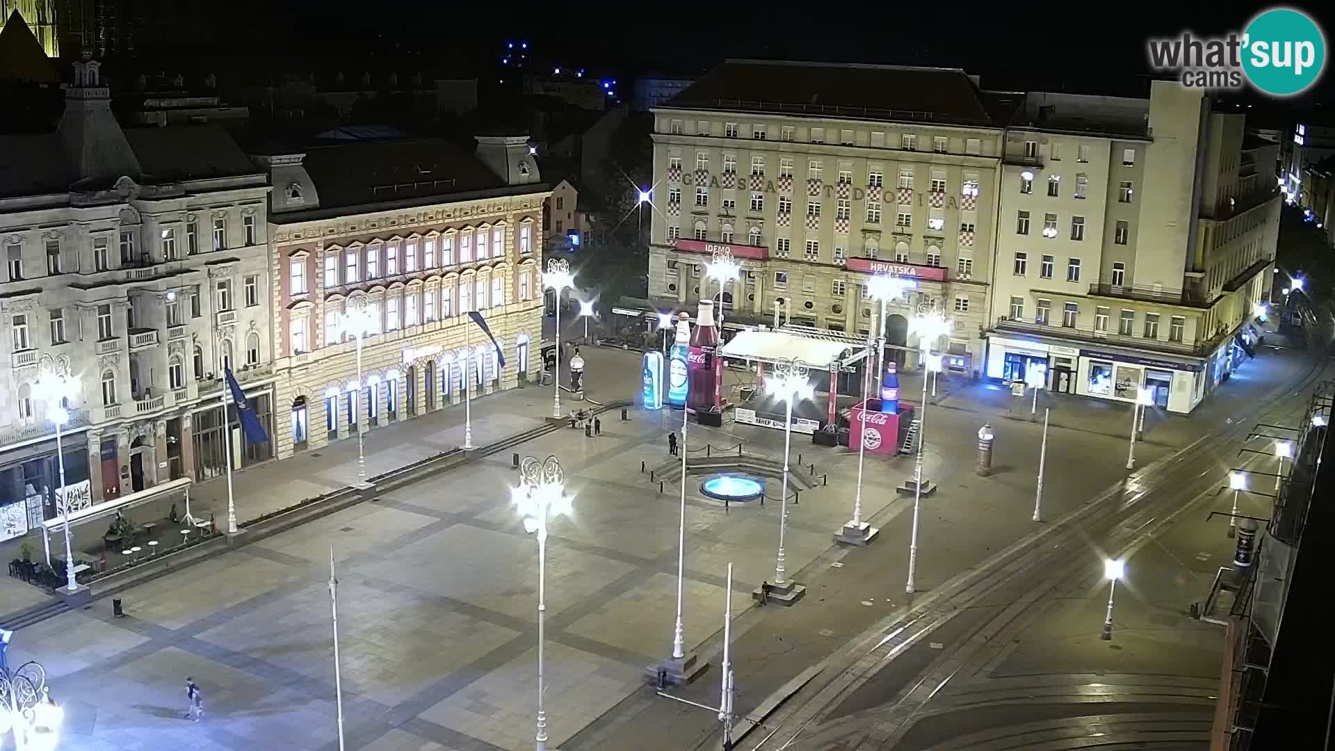 Ban Jelačić live cam Zagreb – Hotel Dubrovnik