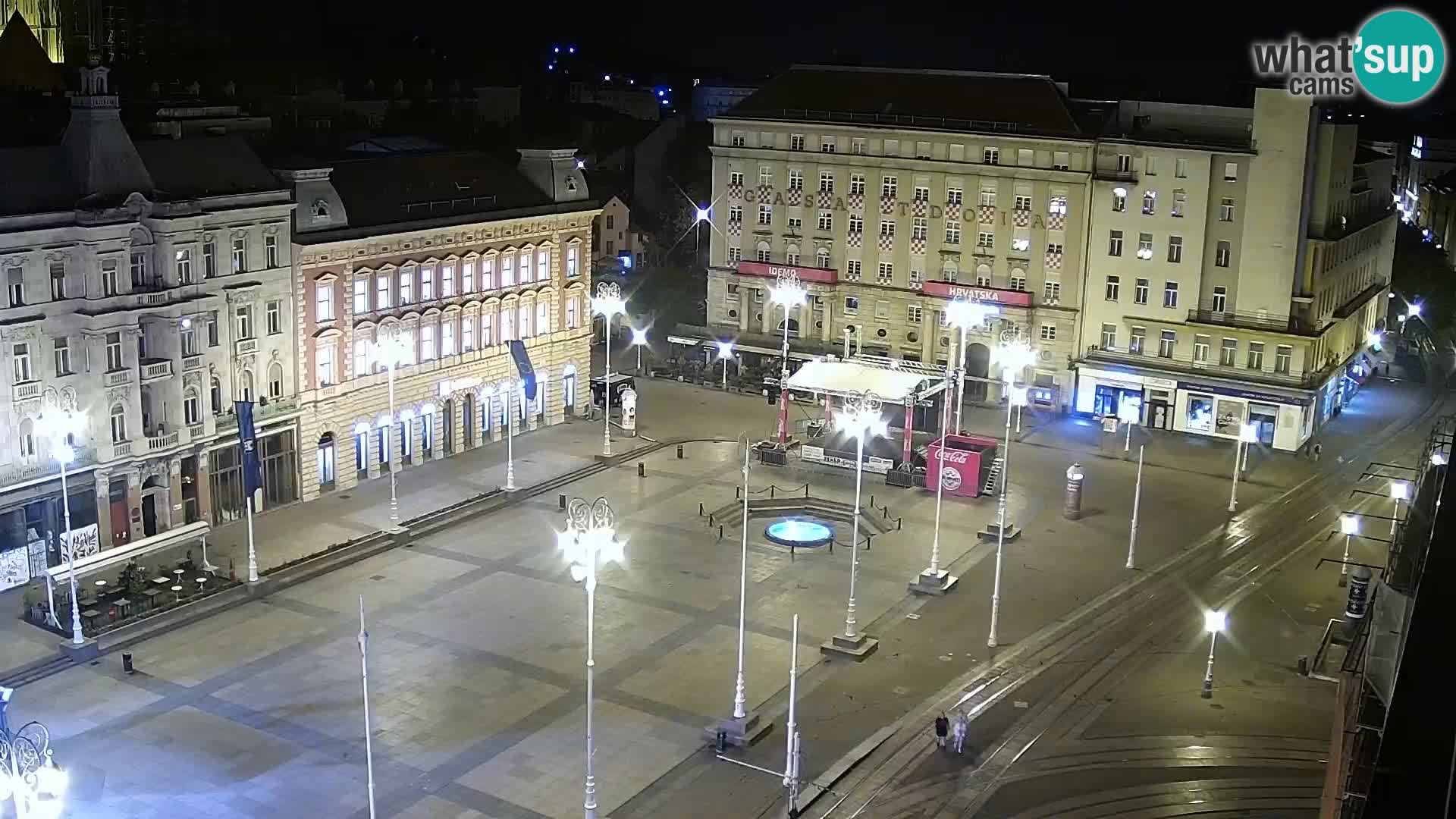 Zagreb -Trg Bana Jelačića
