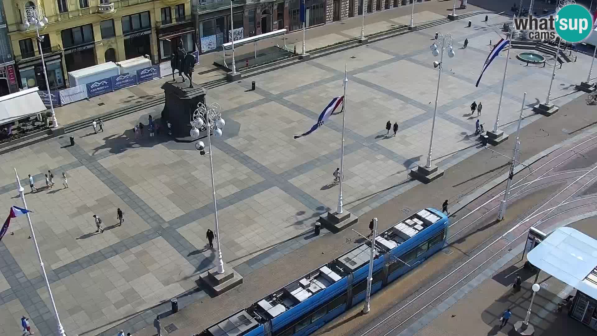 Zagabria – piazza Ban Jelačić