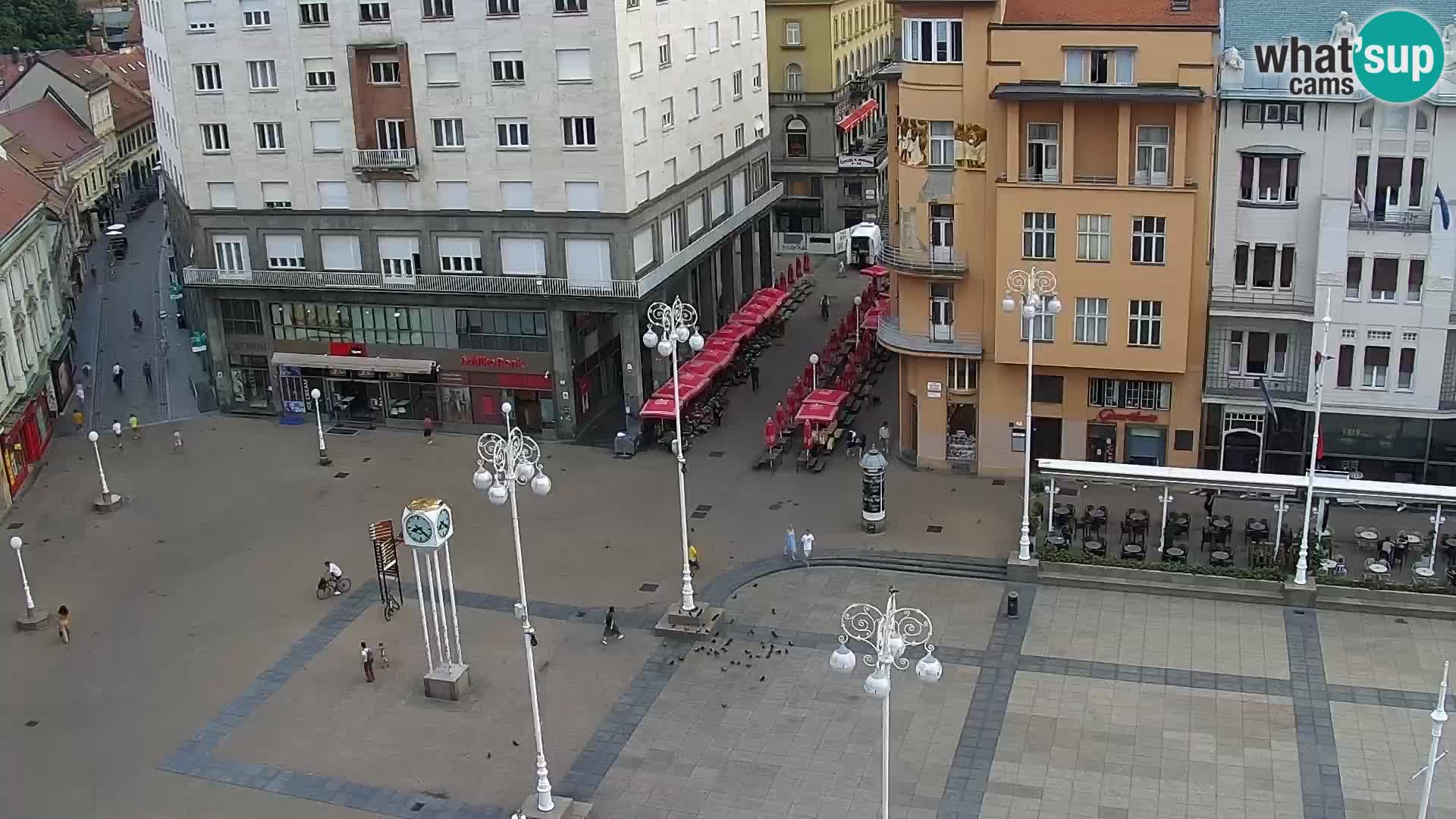 Ban Jelačić Platz  Live webcam Zagreb – Hotel Dubrovnik