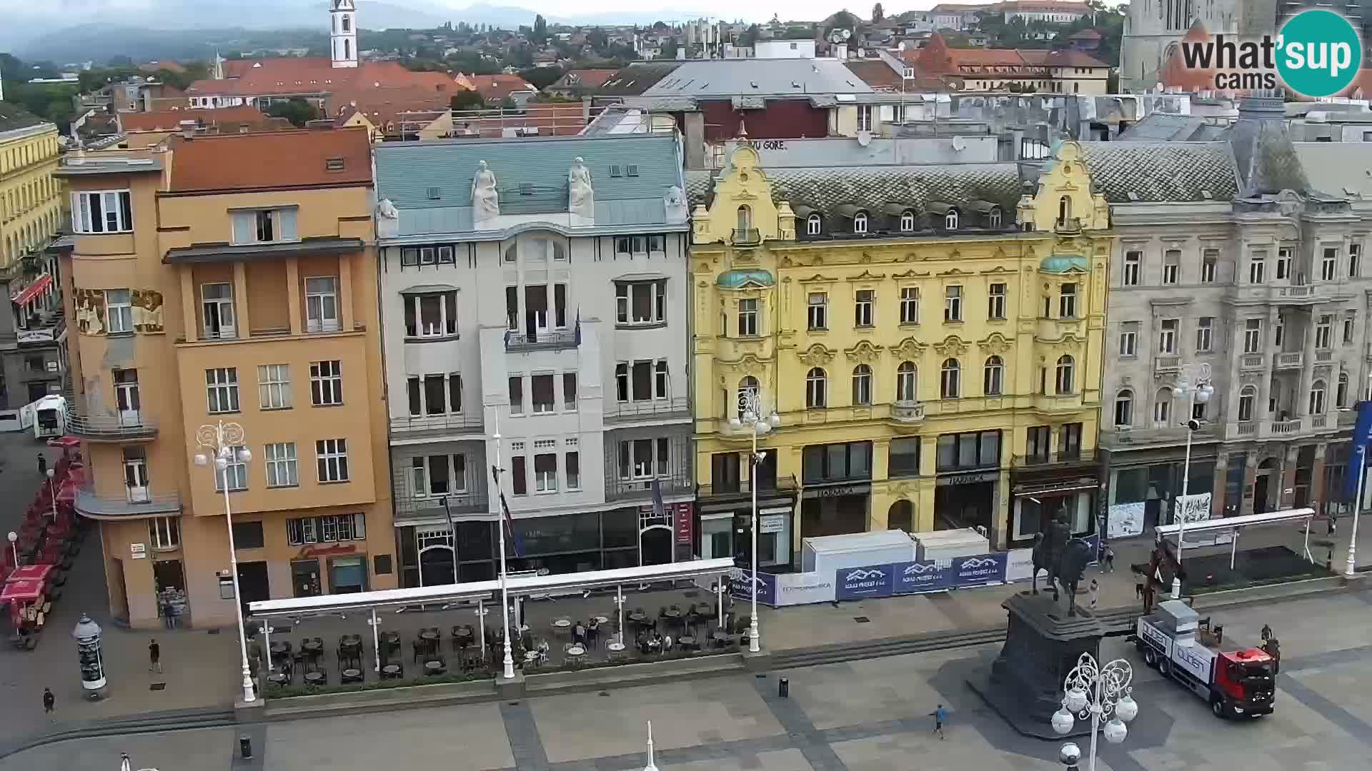 Piazza Ban Jelačić livecam Zagreb – Hotel Dubrovnik