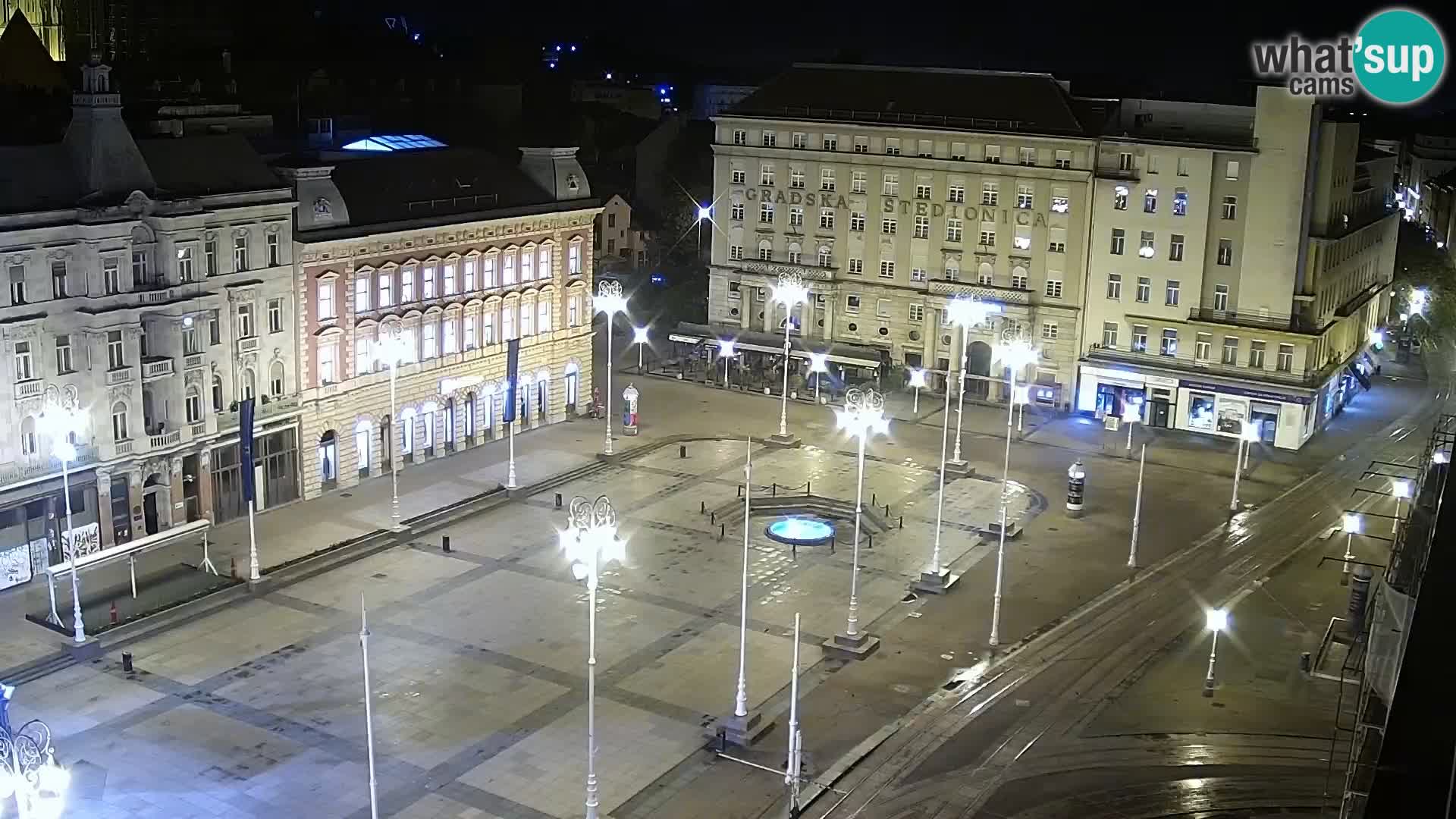 Webcam live Zagreb – Ban Jelačić Platz