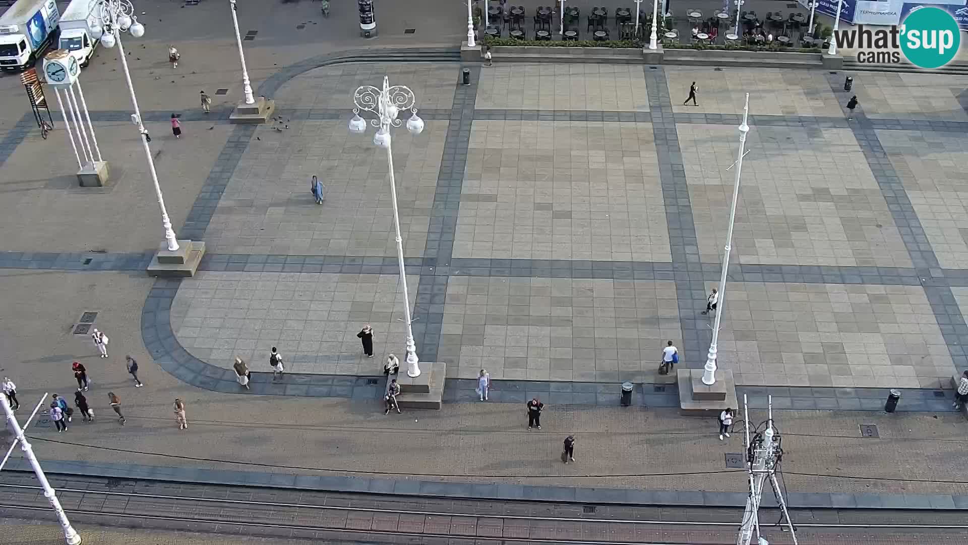 Piazza Ban Jelačić livecam Zagreb – Hotel Dubrovnik