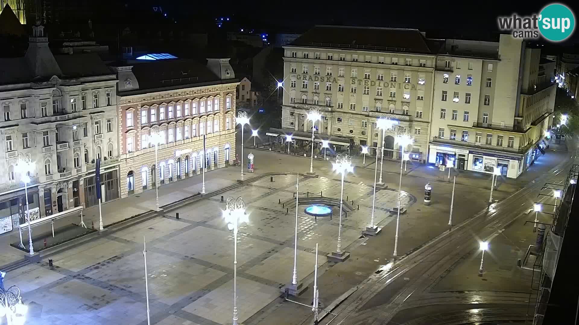 Piazza Ban Jelačić livecam Zagreb – Hotel Dubrovnik